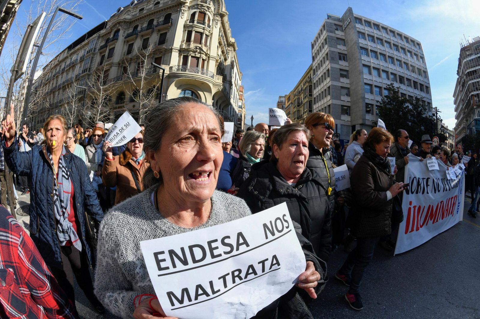 Granada, contra los cortes de luz en norte
