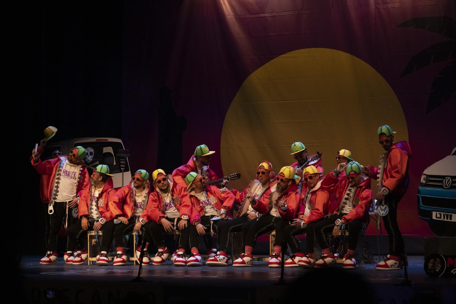 La última jornada de semifinales del Carnaval de Huelva, en imágenes