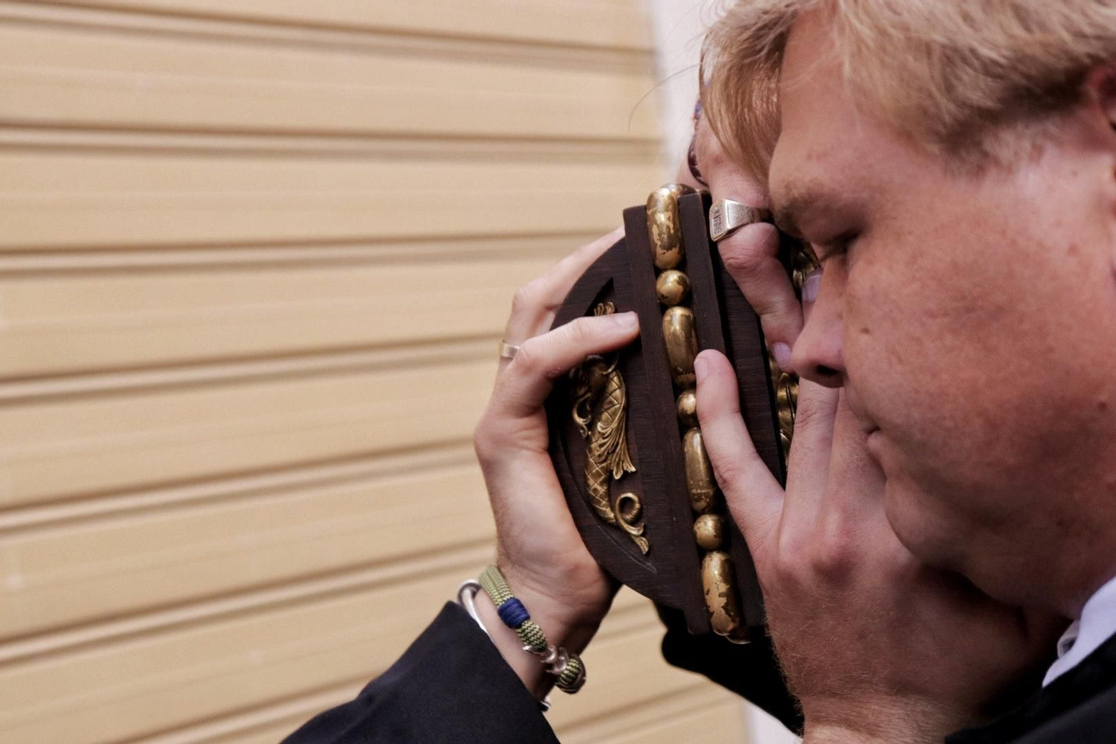 Dolores de San Juan en el Viernes Santo en Málaga, en imágenes