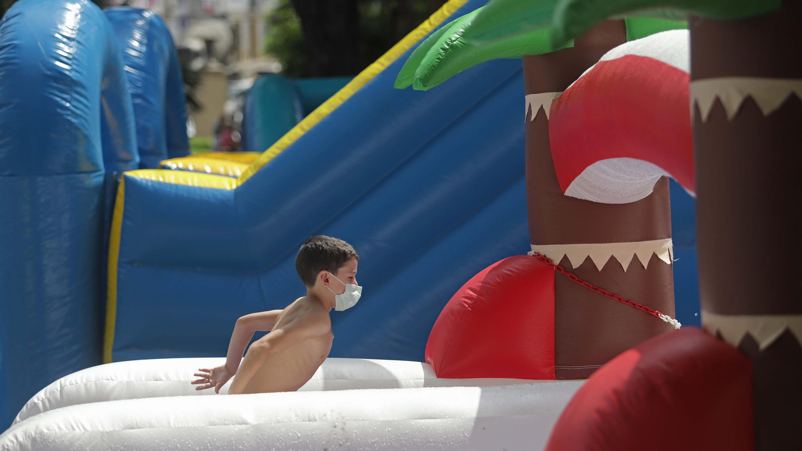 Fotos de la Fiesta del Agua en San Roque