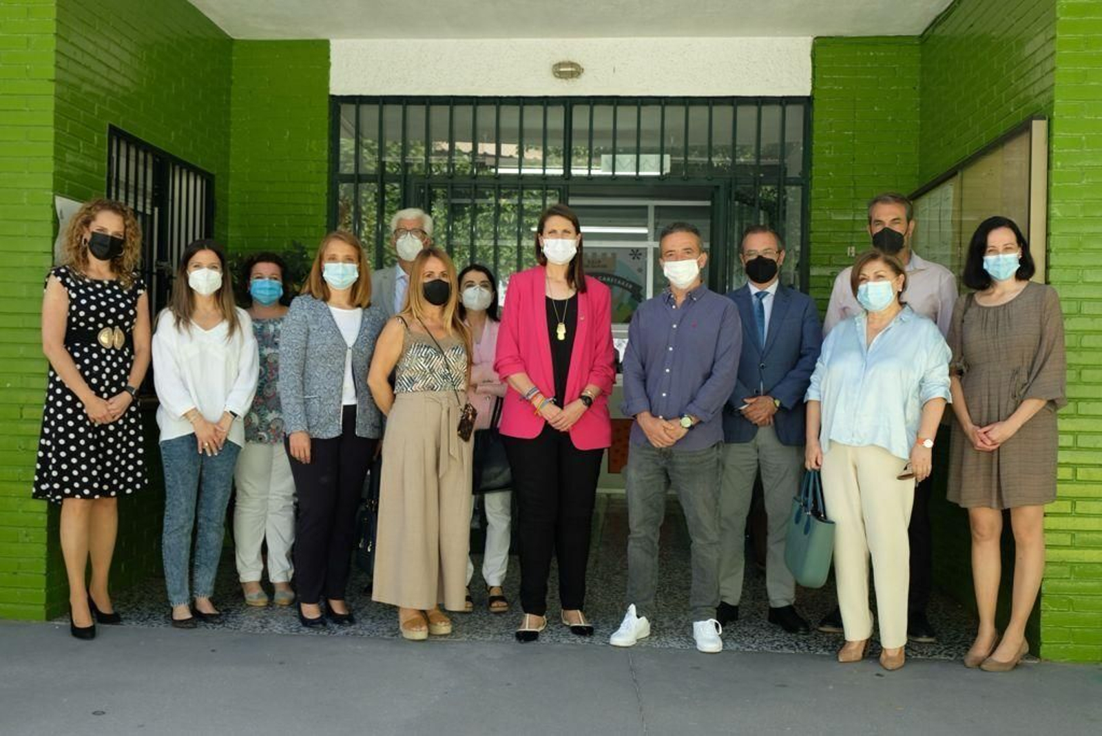 Visita de la delegada de Educación a Marbella, Istán y Benahavís