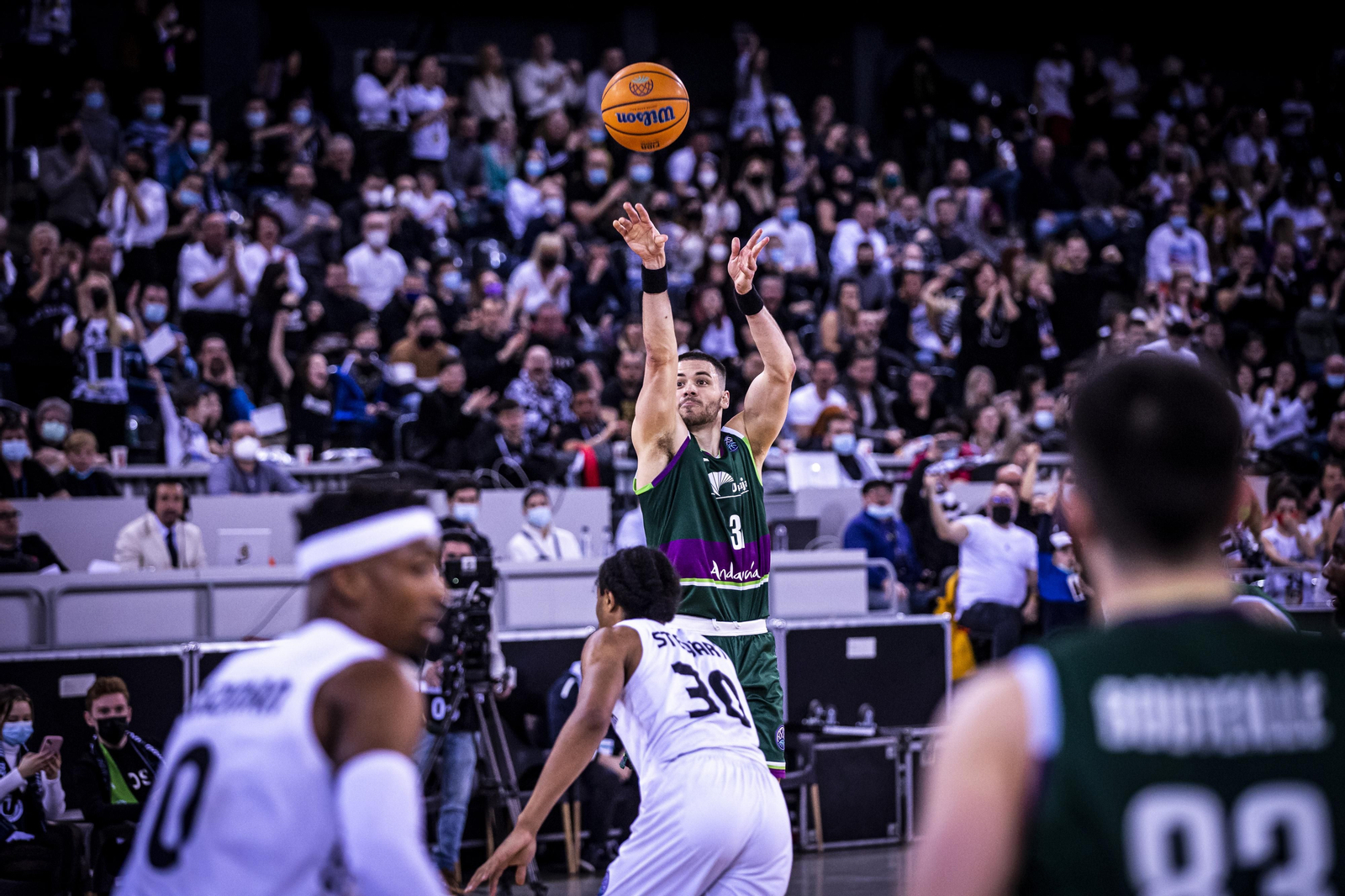 Galería: El Cluj Napoca - Unicaja, en imágenes