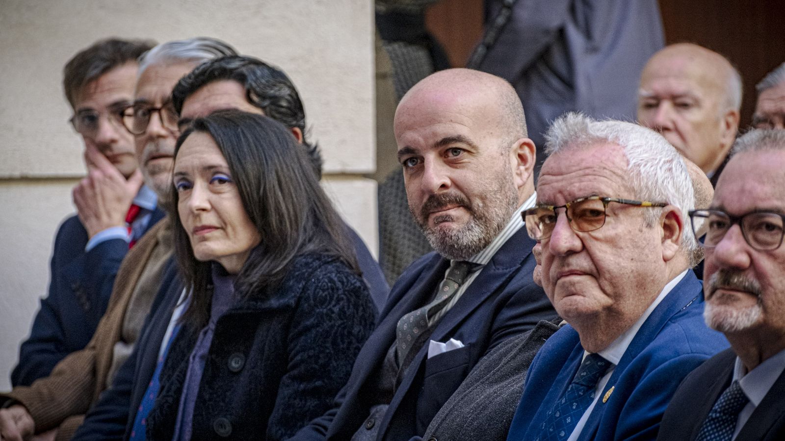 Las imágenes de la presentación del cartel y pregonero de la Semana Santa de Cádiz 2025