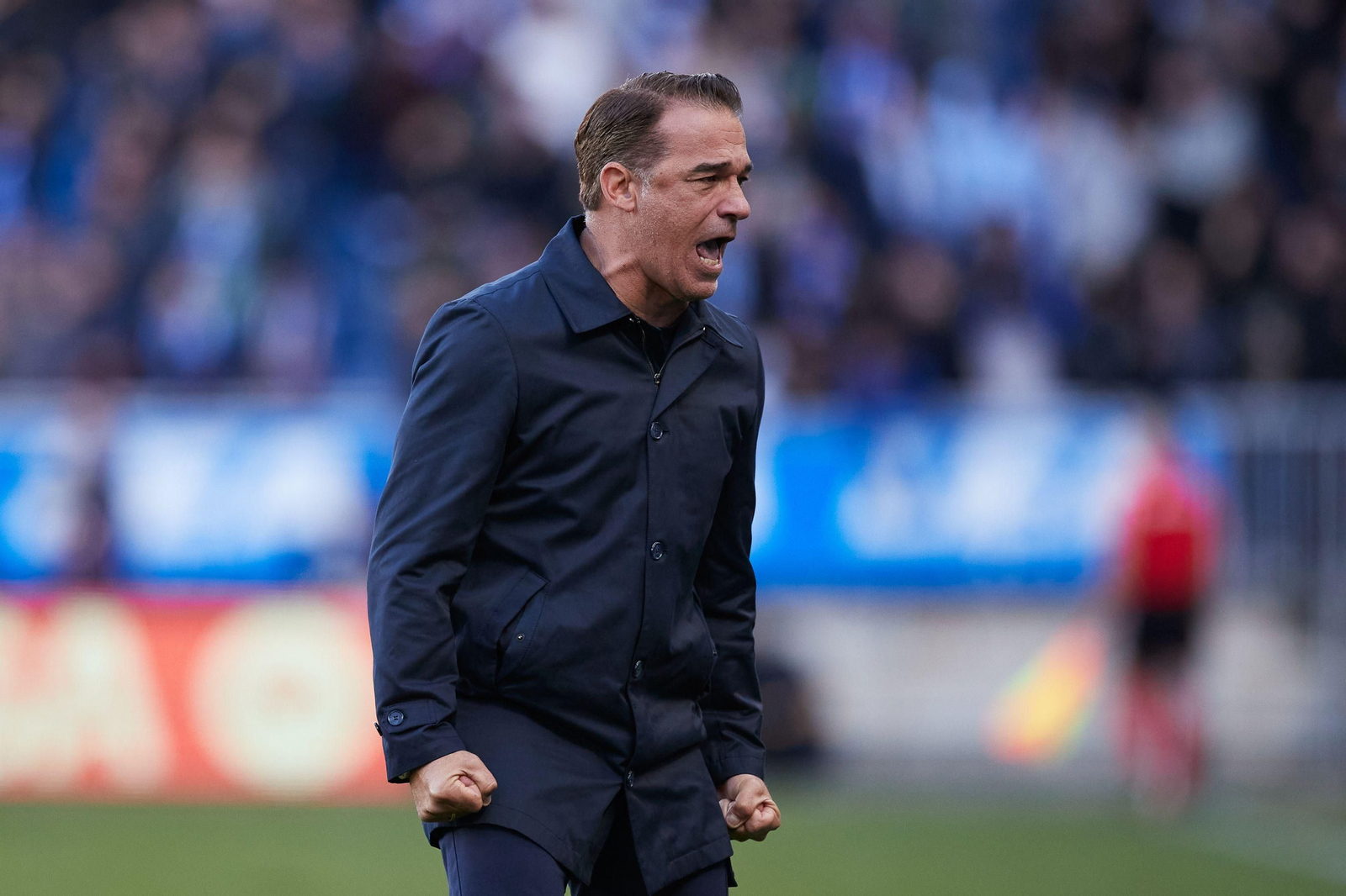 Luis García Plaza, técnico del Alavés.