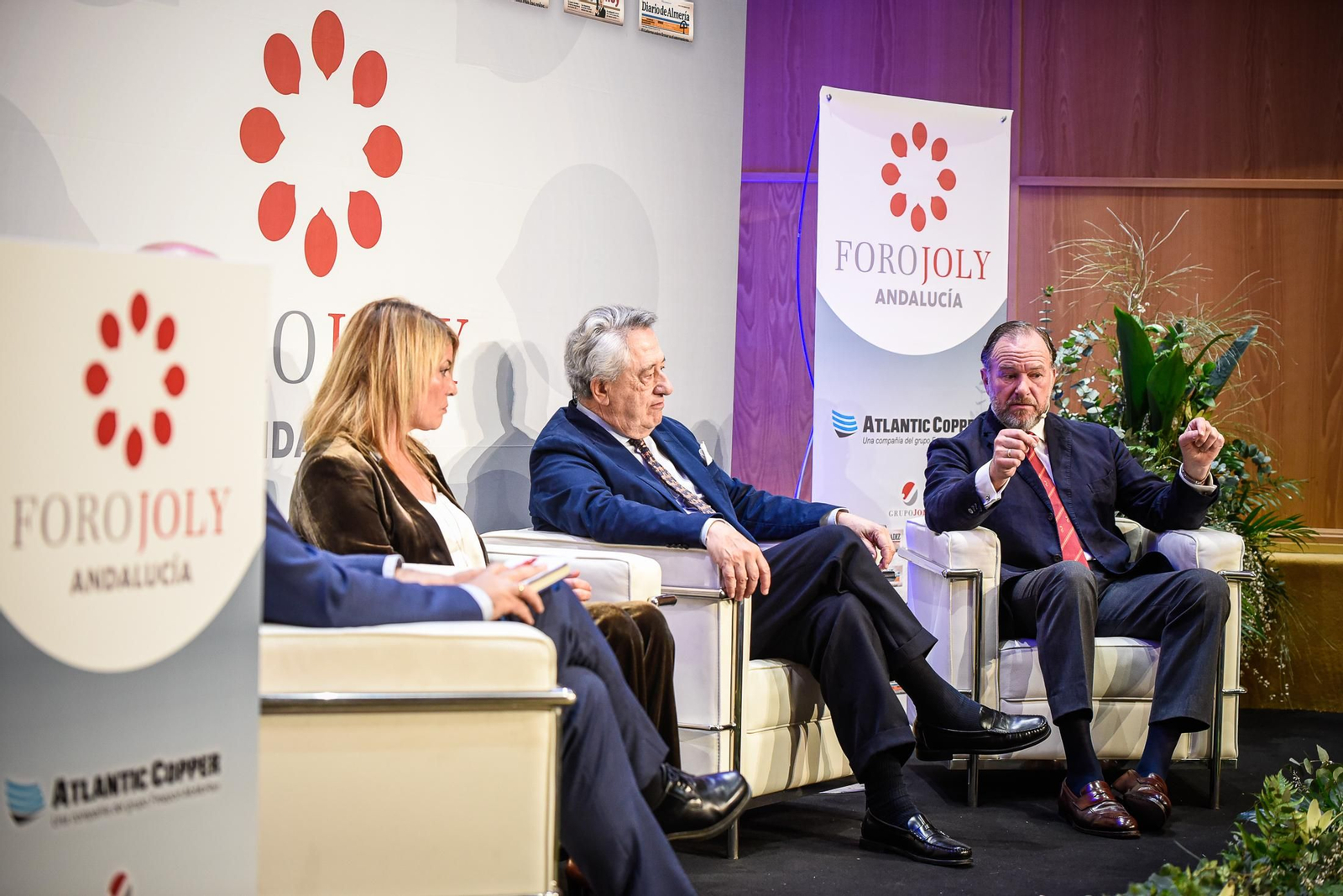Imágenes del Foro Joly Andalucía Sostenibilidad en el Cluster portuario