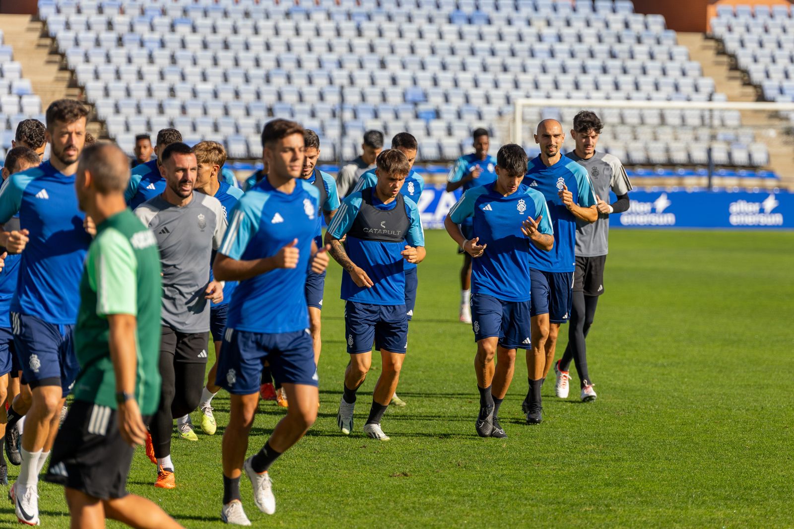 Las mejores imágenes del entrenamiento de este jueves del Recreativo de Huelva
