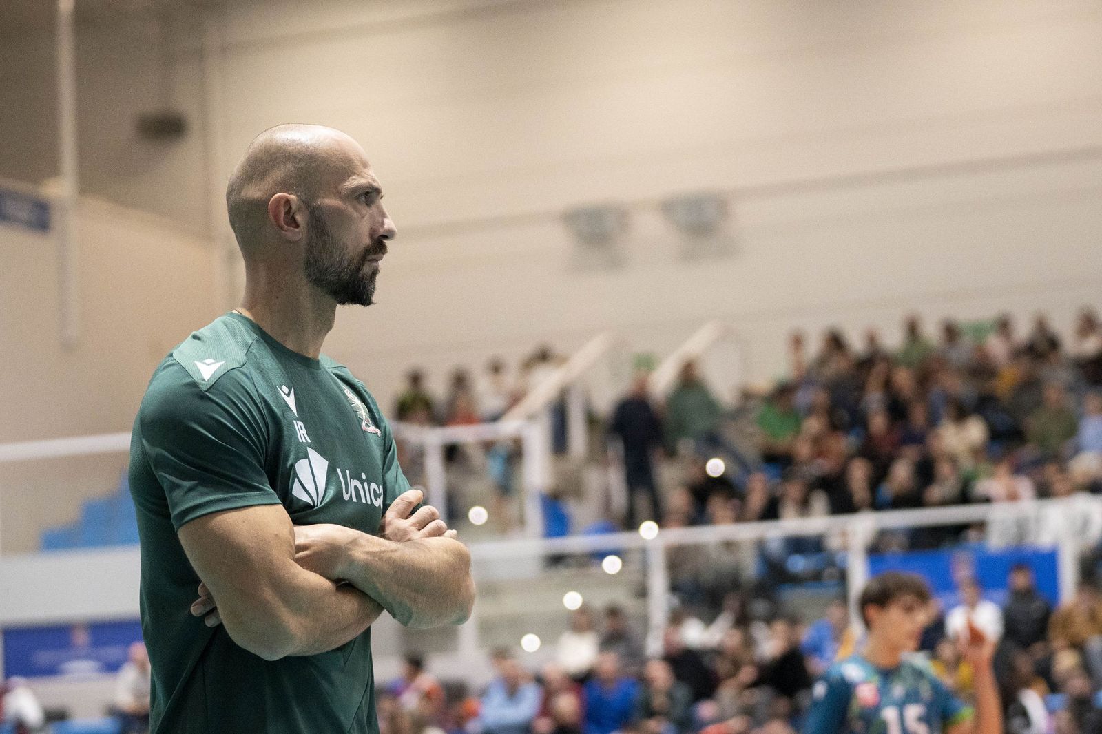 Las imágenes del partido entre Unicaja Costa de Almería y Pamesa Teruel de Superliga de voleibol