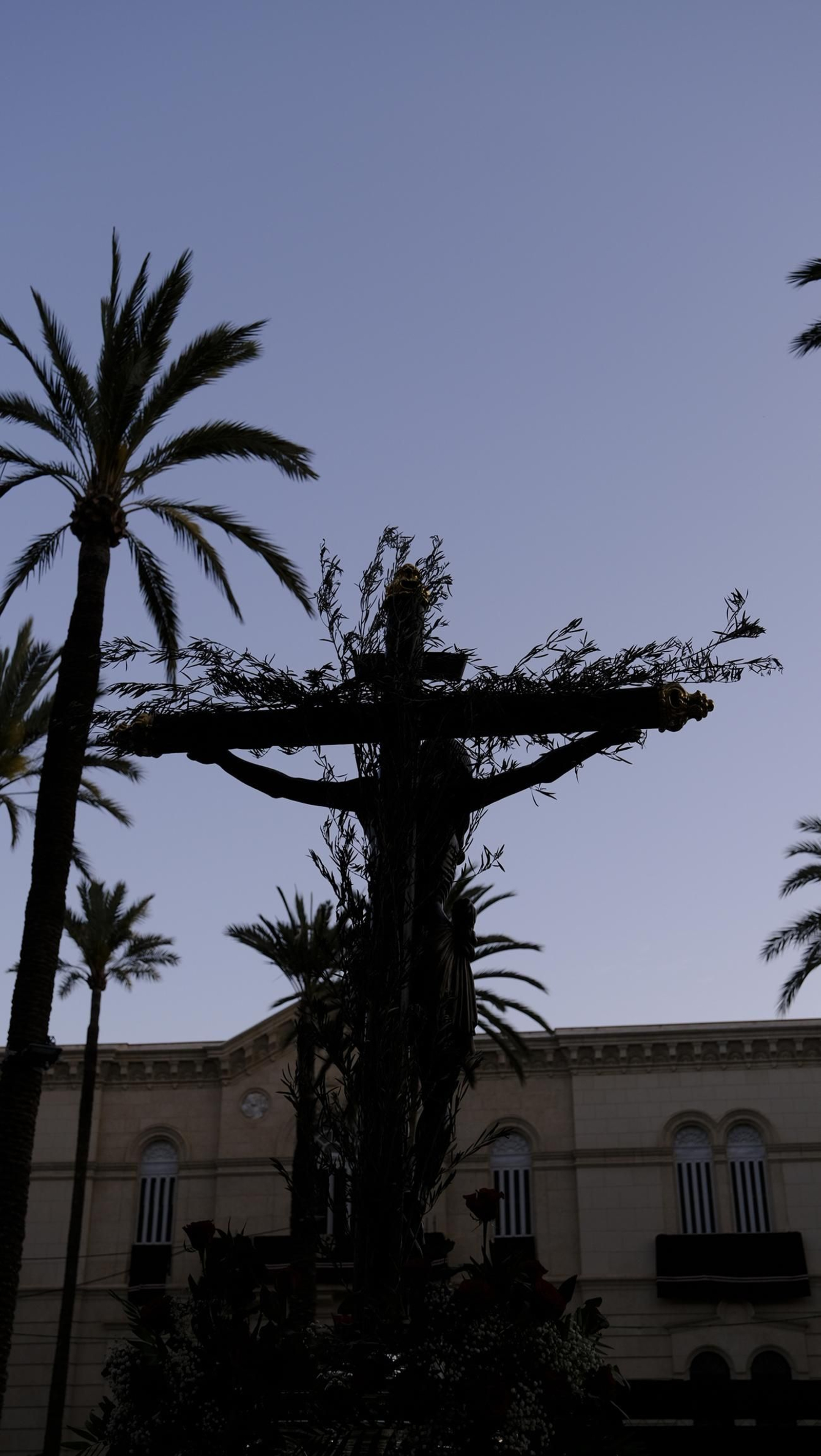 Las imágenes del Vía Crucis del Cristo de la Escucha