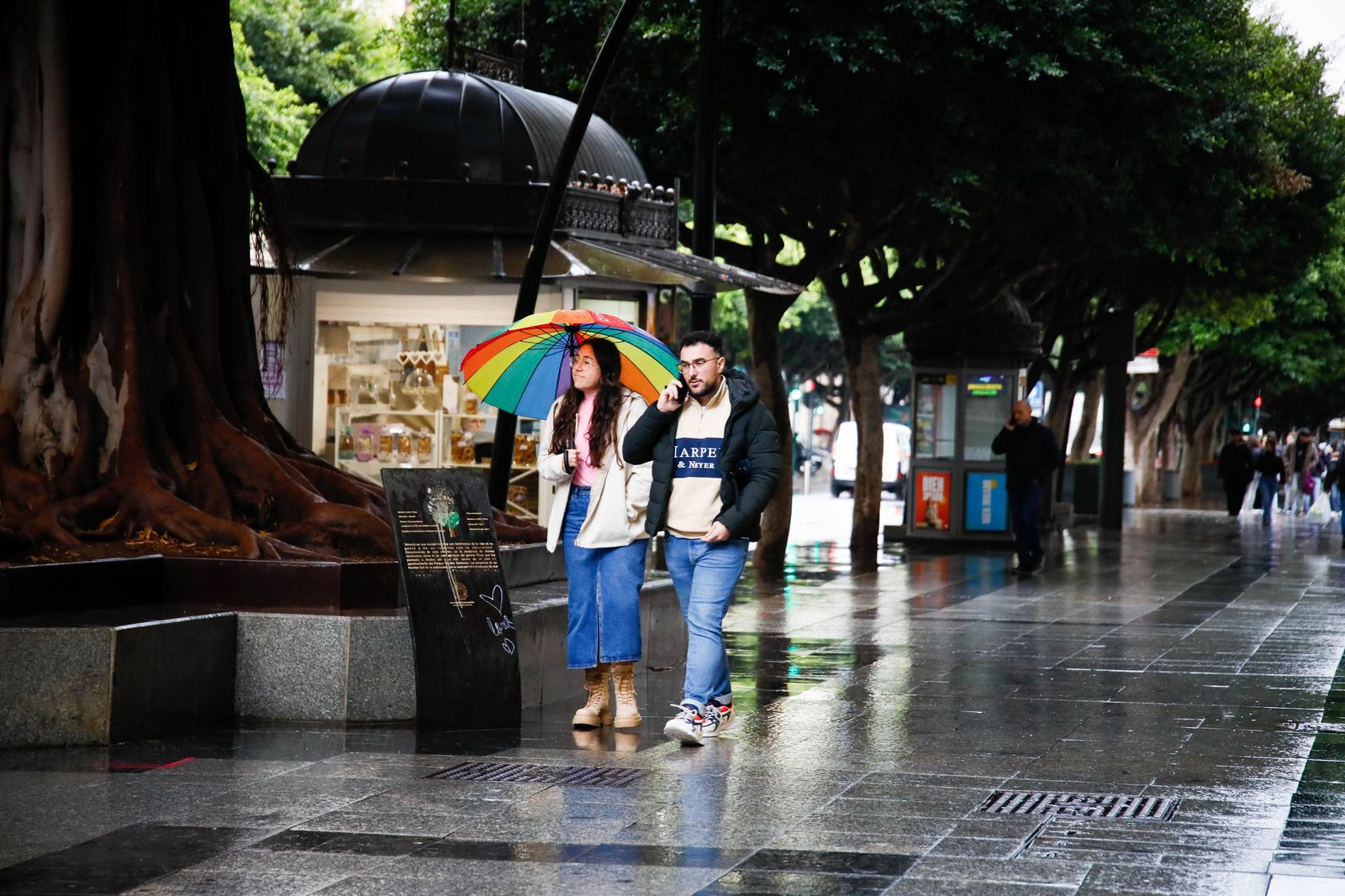 Las mejores imágenes de la lluvia en Almería