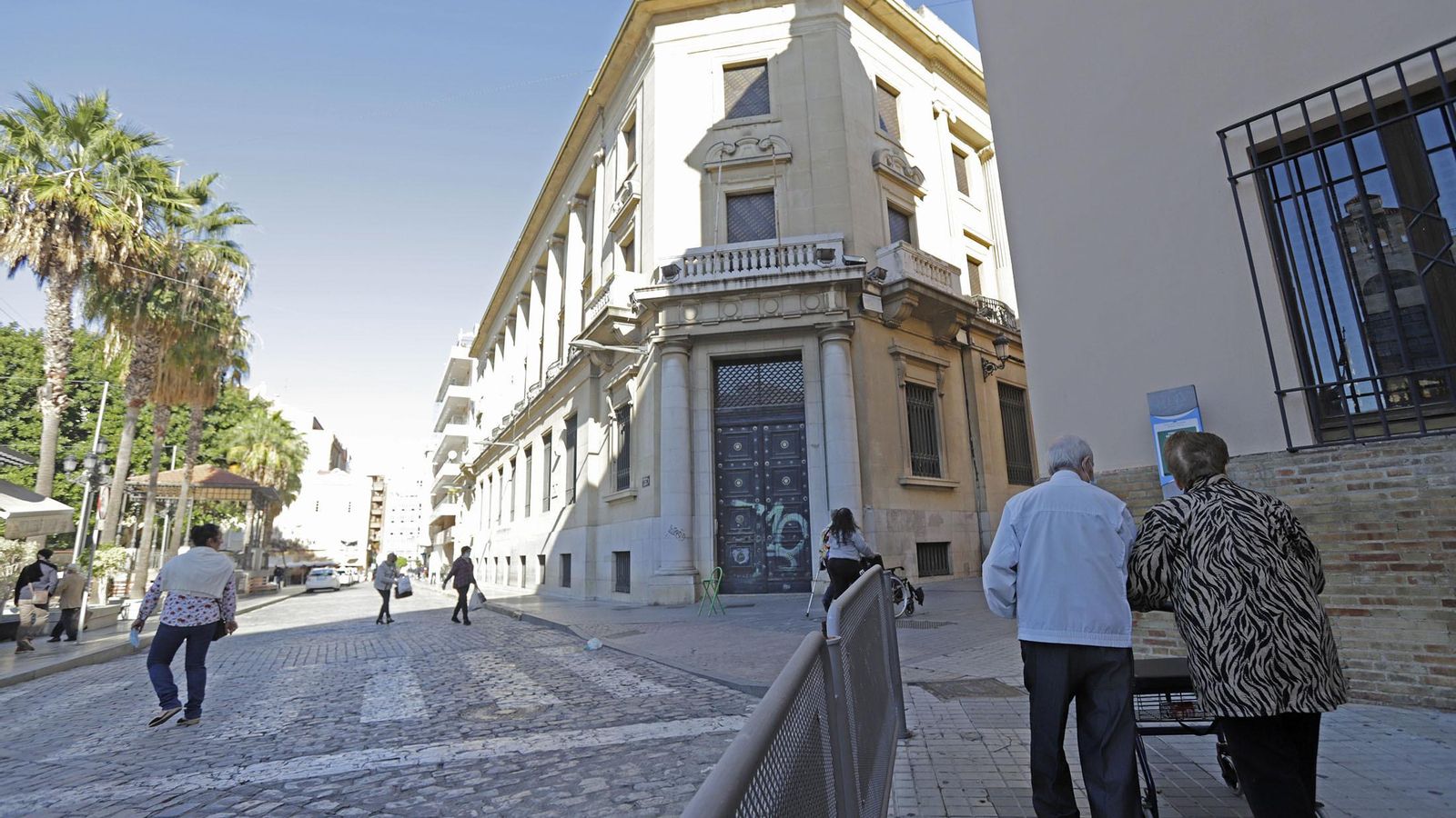 Imagen del estado actual del edificio del Banco de España.