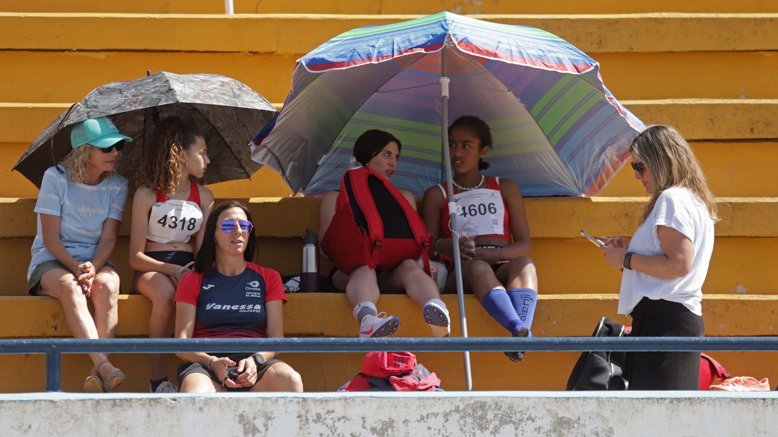 Fotos el control federativo provincial de atletismo en Algeciras