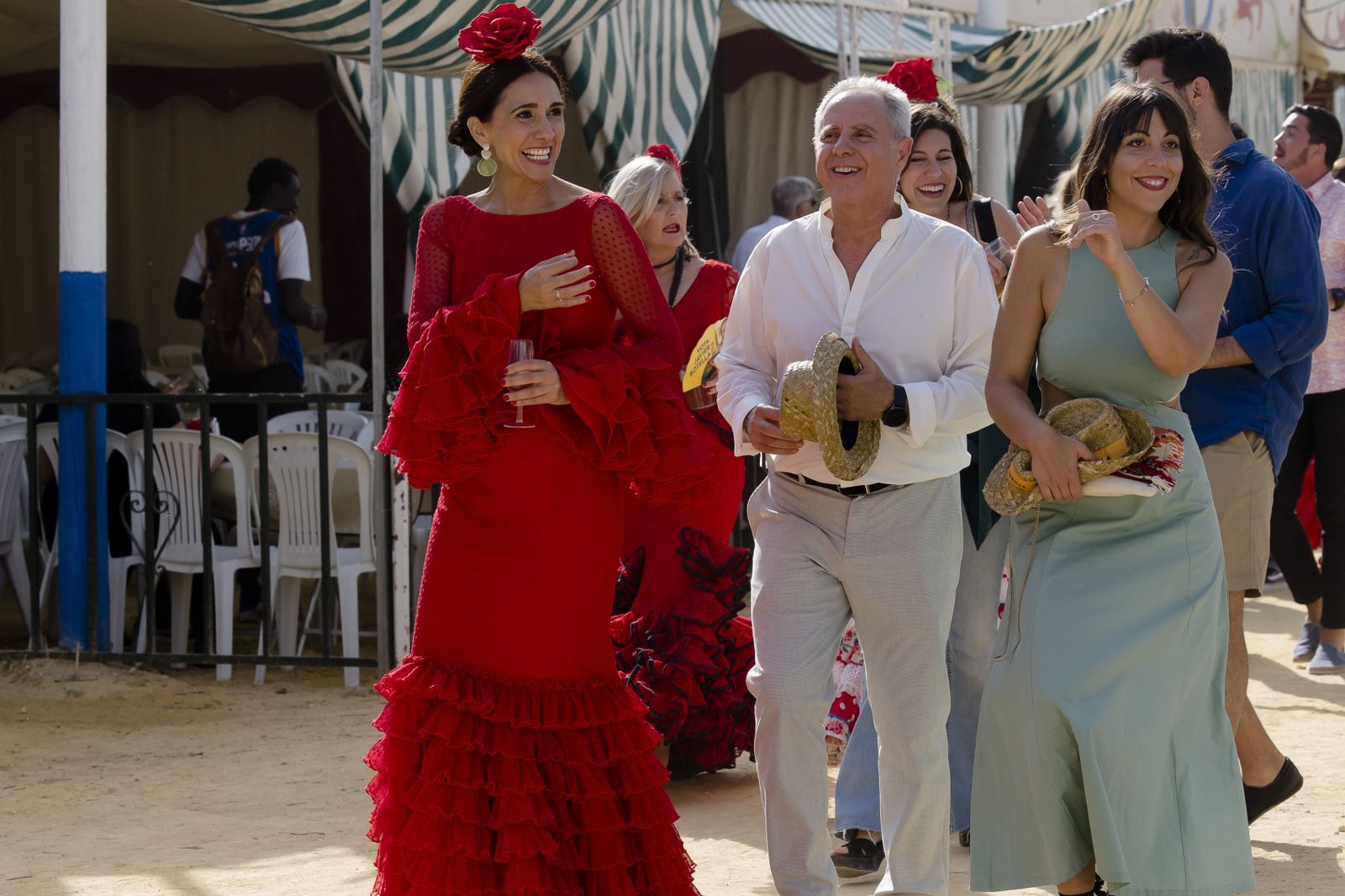 Primer día de la feria del Puerto de Santa María en imágenes