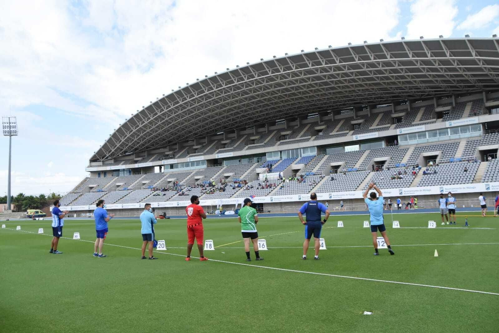Las fotos del Campeonato de Andalucía de atletismo en Málaga
