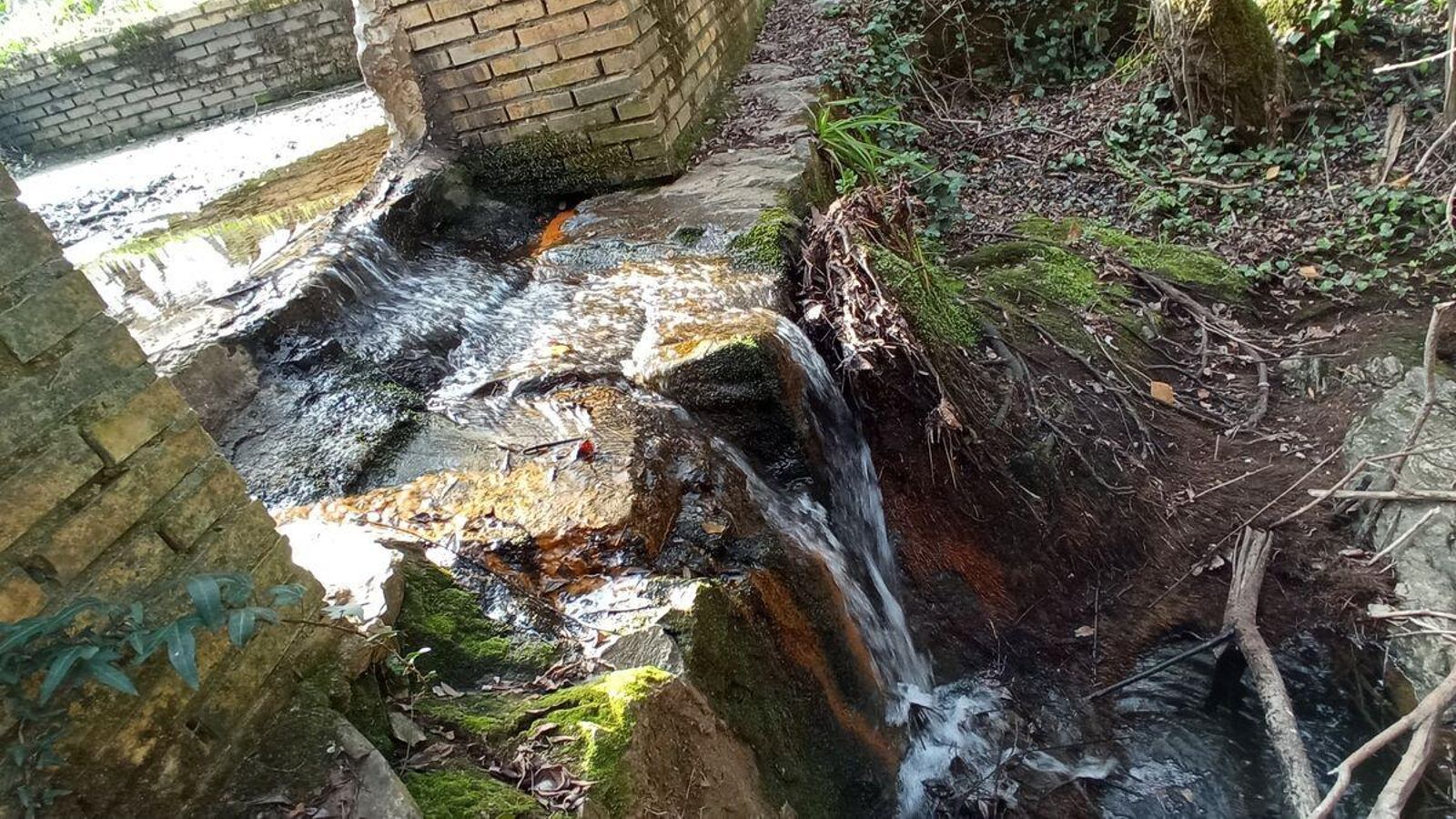 Cascada casi al final del camino