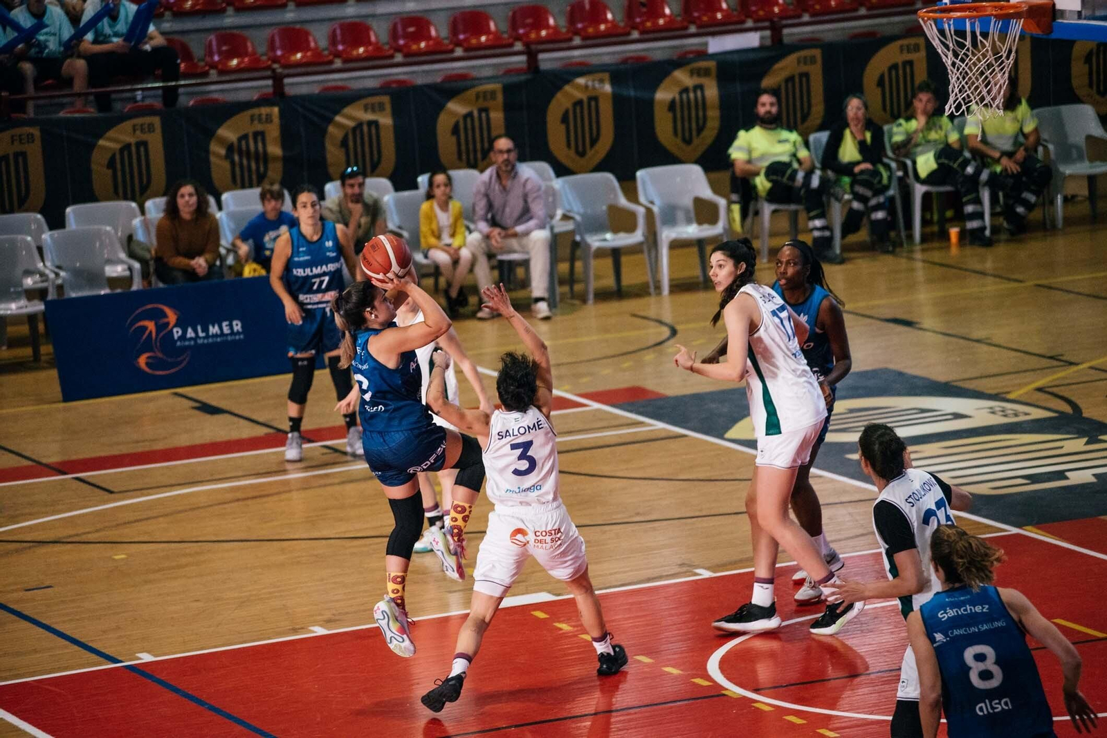 El Unicaja-Azul Marino Viajes Mallorca, en fotos
