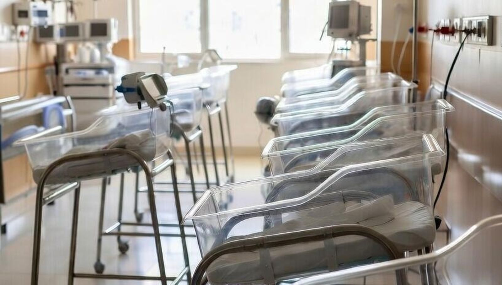 Recreación de un hospital de maternidad