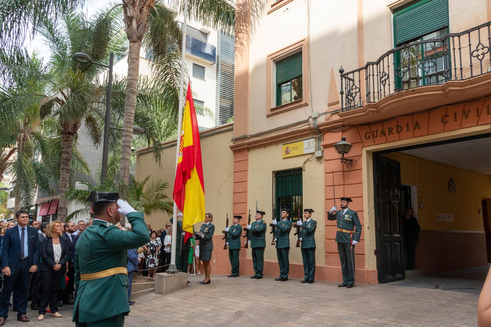 Así ha sido la celebración de la Patrona de la Guardia Civil en Motril