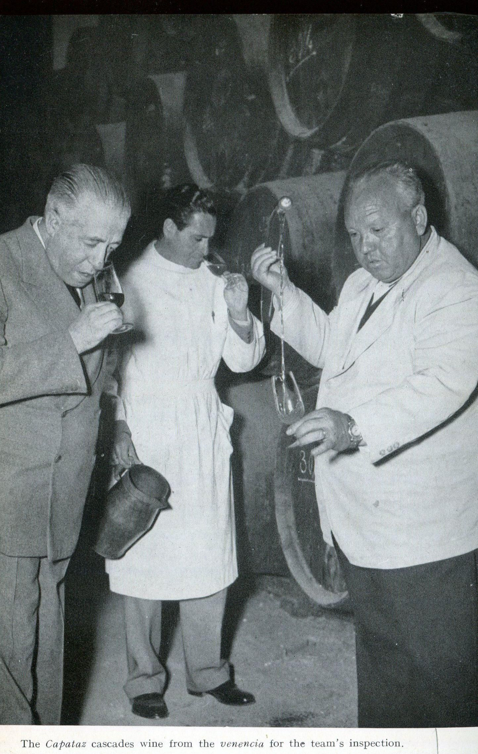 Manuel Martel, Rodrigo Ruiz de Villegas y Lorenzo Mesa.