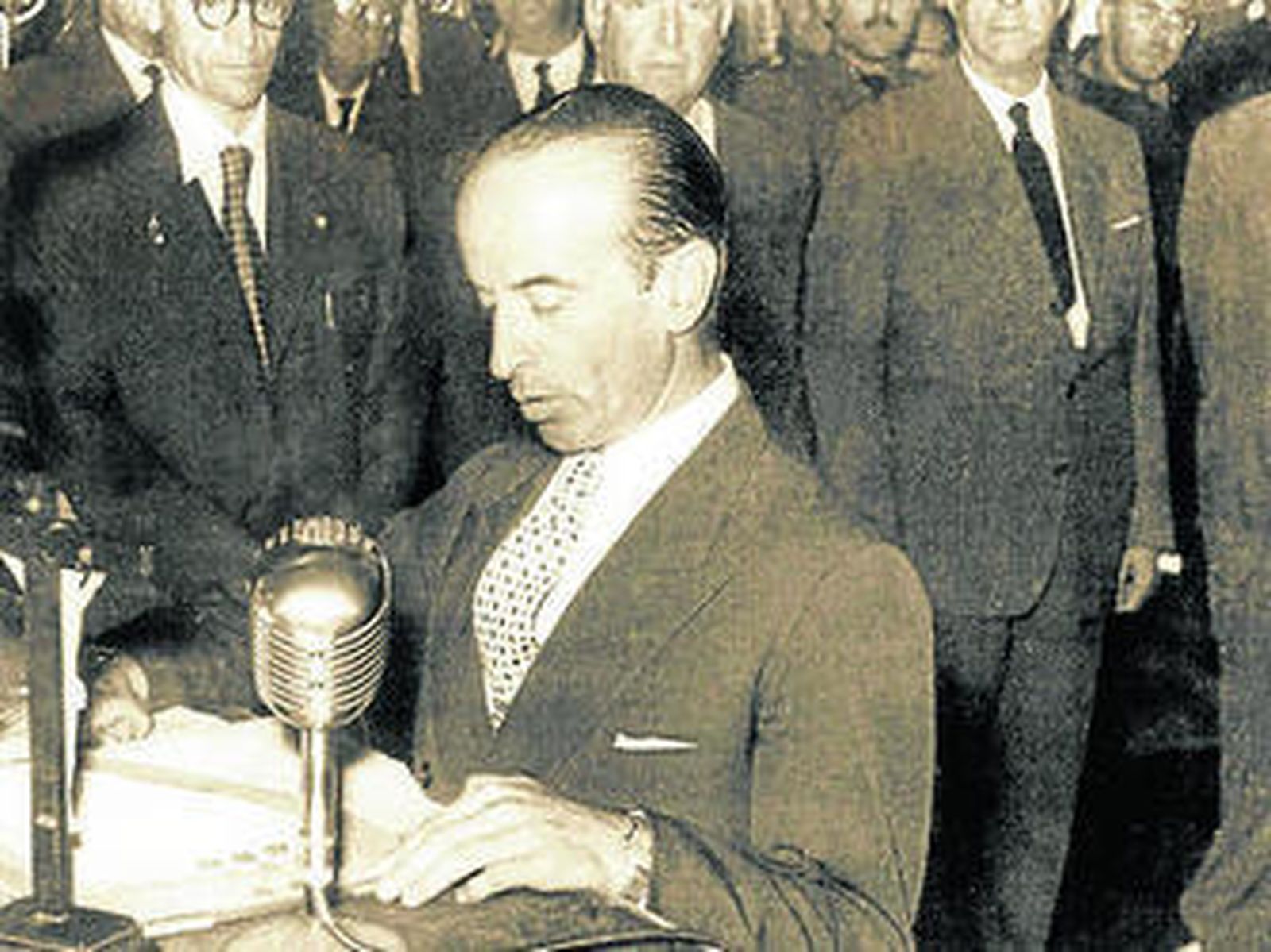 1960 Homenaje de la provincia al presidente de la Diputación, Alvaro Domecq Díez