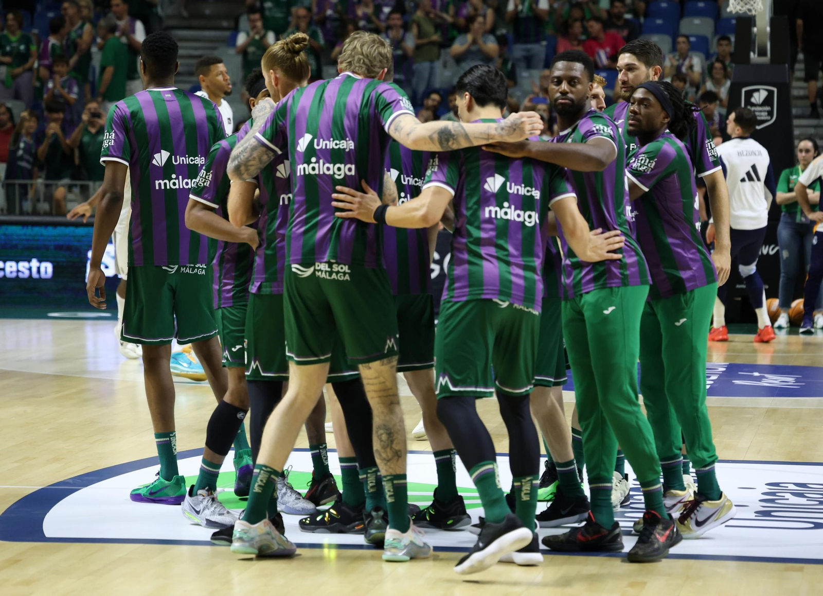 El Unicaja-Real Madrid, en fotos