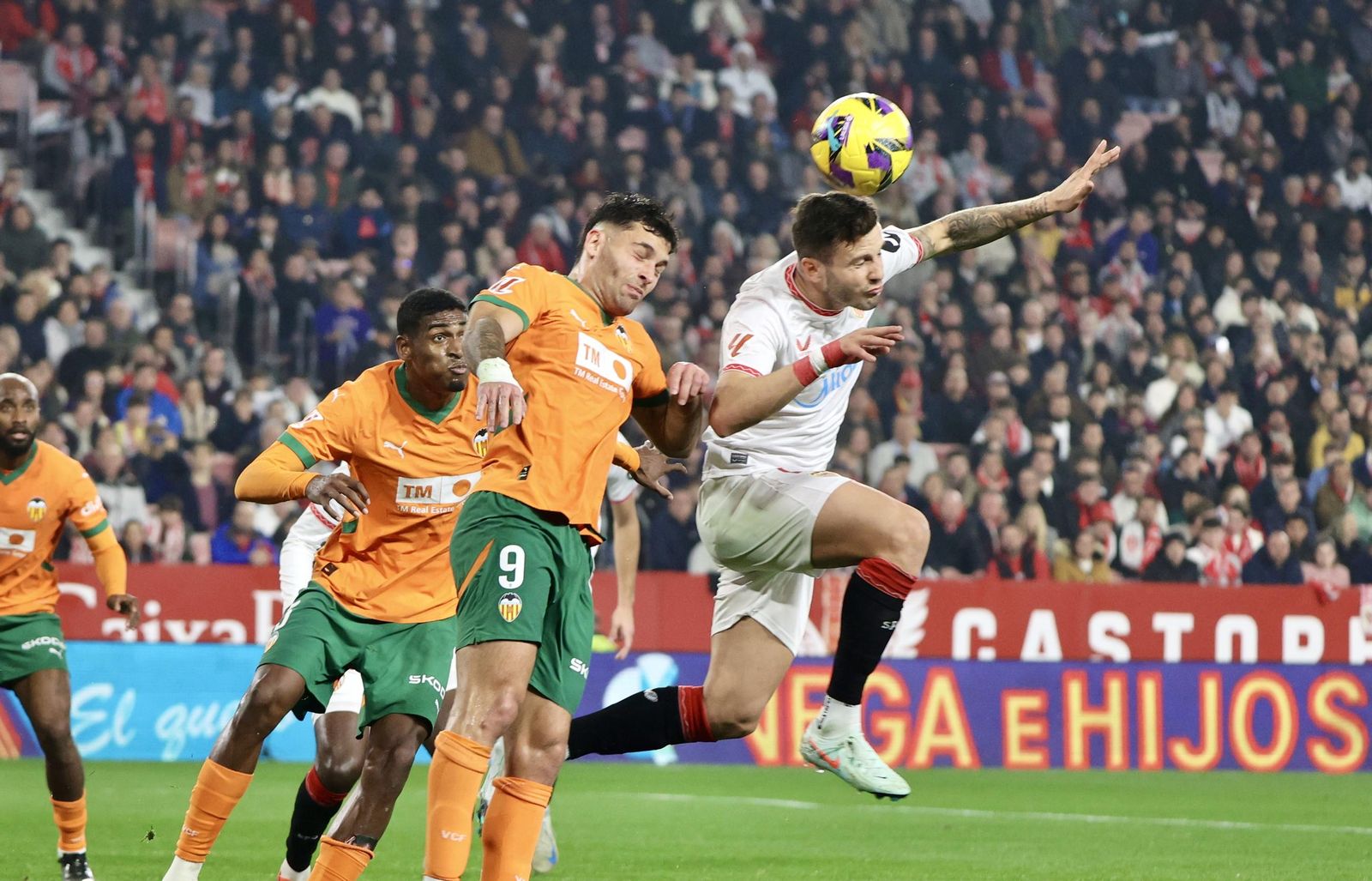 Las mejores imágenes dep partido Sevilla Valencia