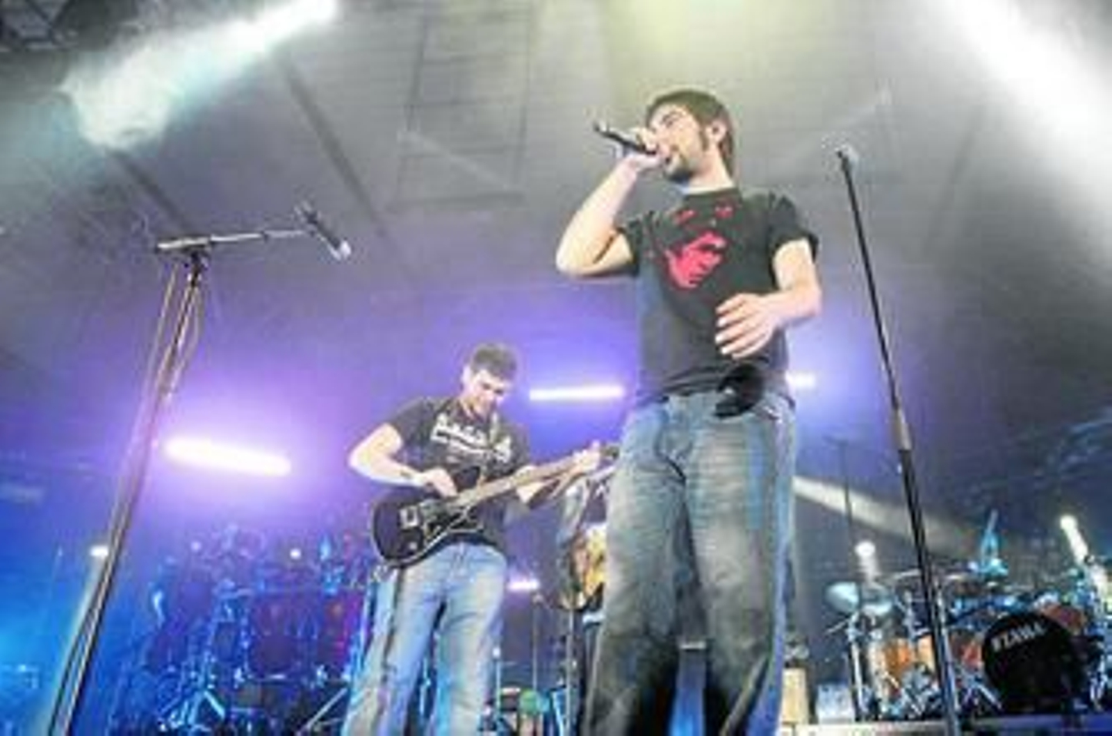 David y José estuvieron encantadores con el público almeriense.