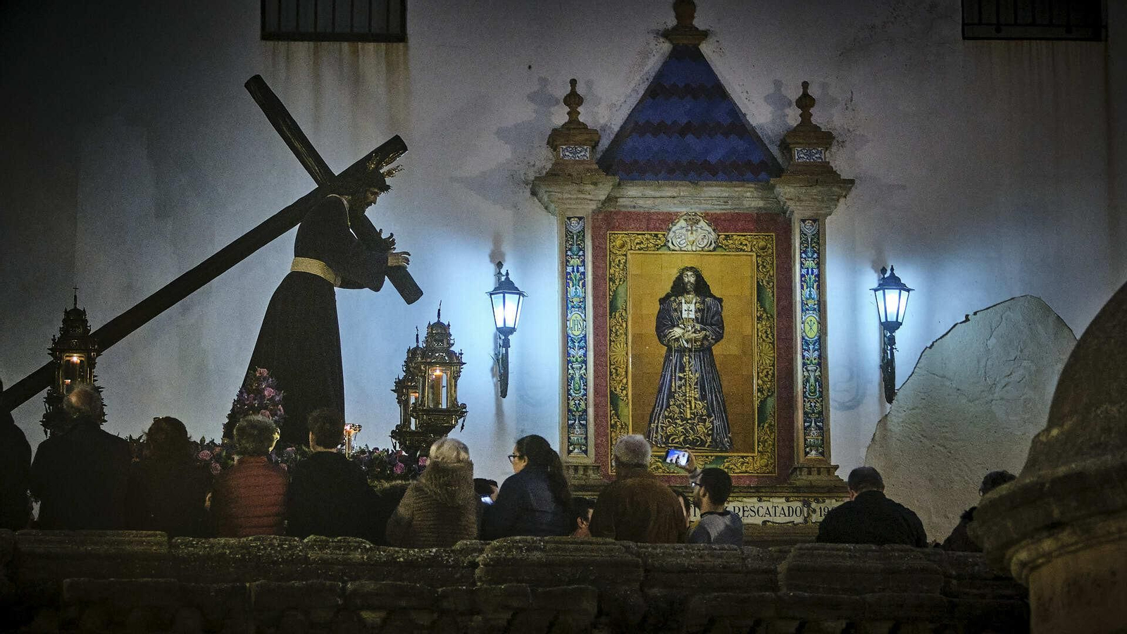Traslado del Señor del Mayor Dolor a la Catedral para presidir el vía crucis general de hermandades