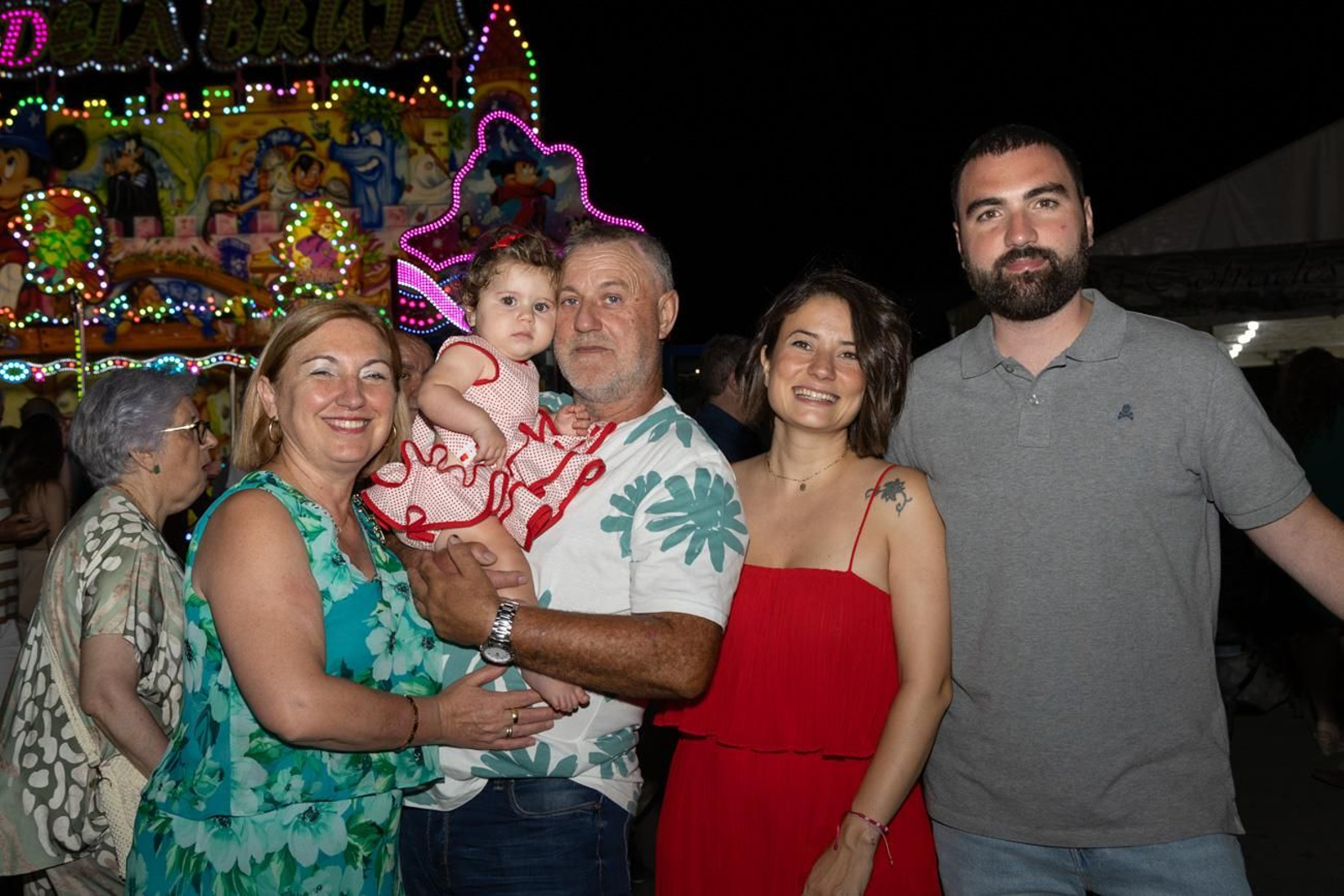 Así disfrutan los torrecampeños de su feria.