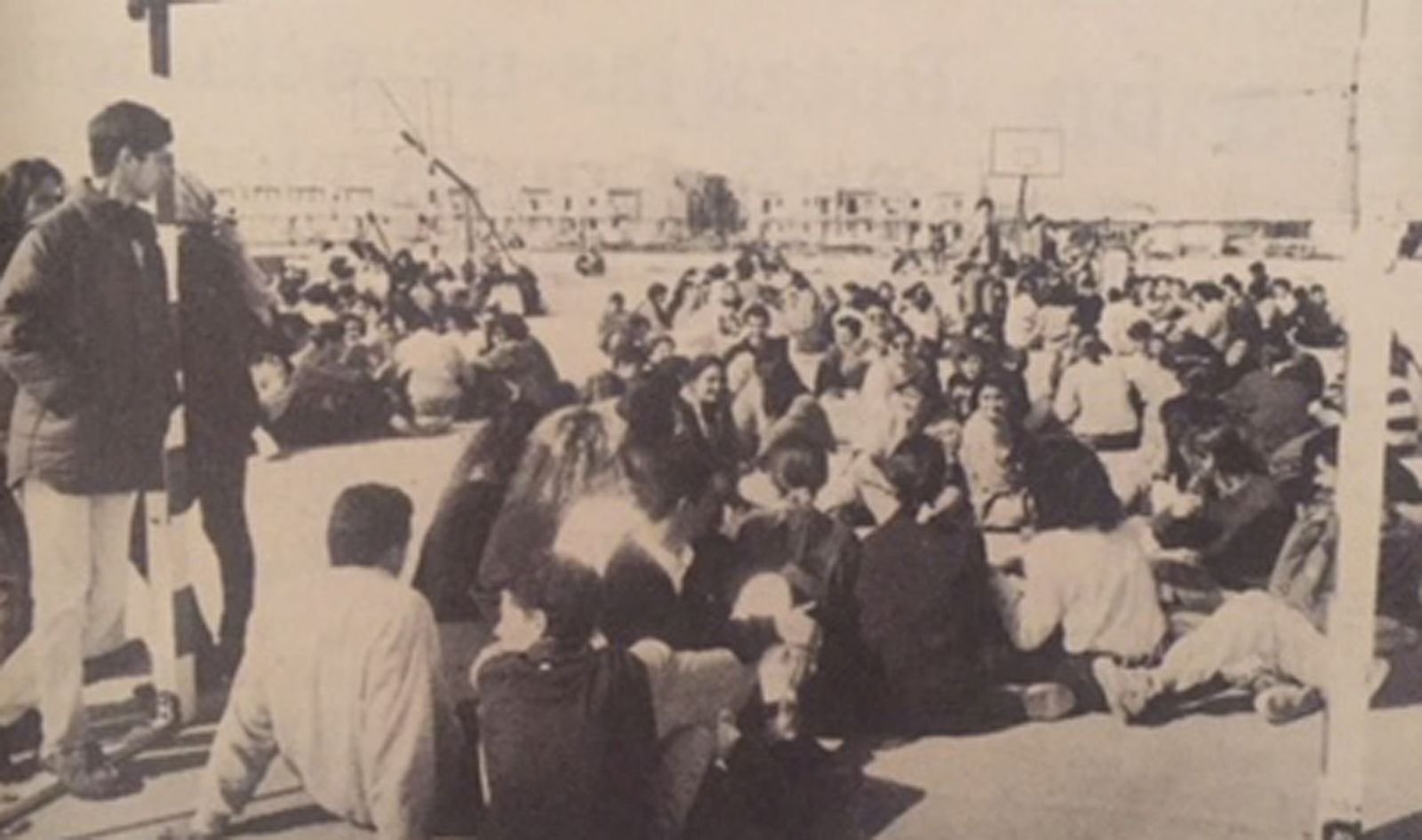 1993 hace 25 añosManifestación en Puerto Real contra los 'mirones'