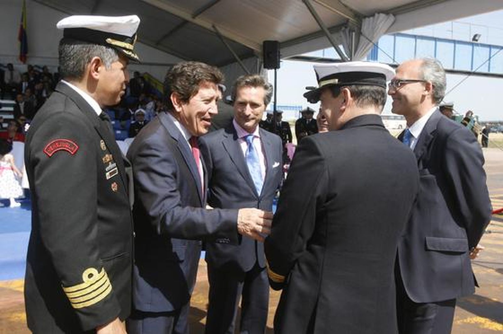 Navantia entrega el primero de los cuatro Patrulleros Oceánicos de Vigilancia que fabrica para la Armada Venezolana. 

Foto: Borja Benjumeda