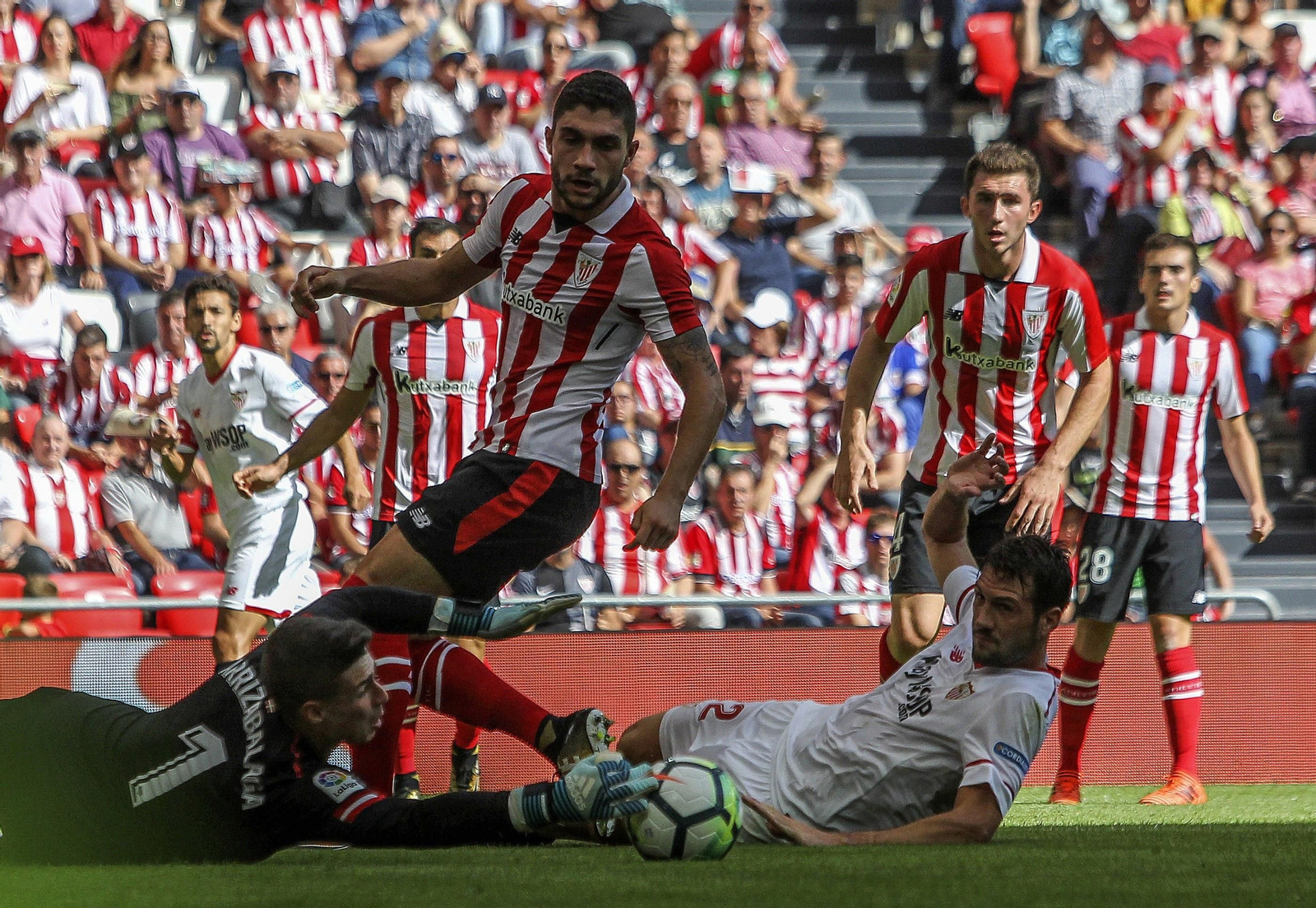 Las imágenes del Athletic de Bilbao-Sevilla FC