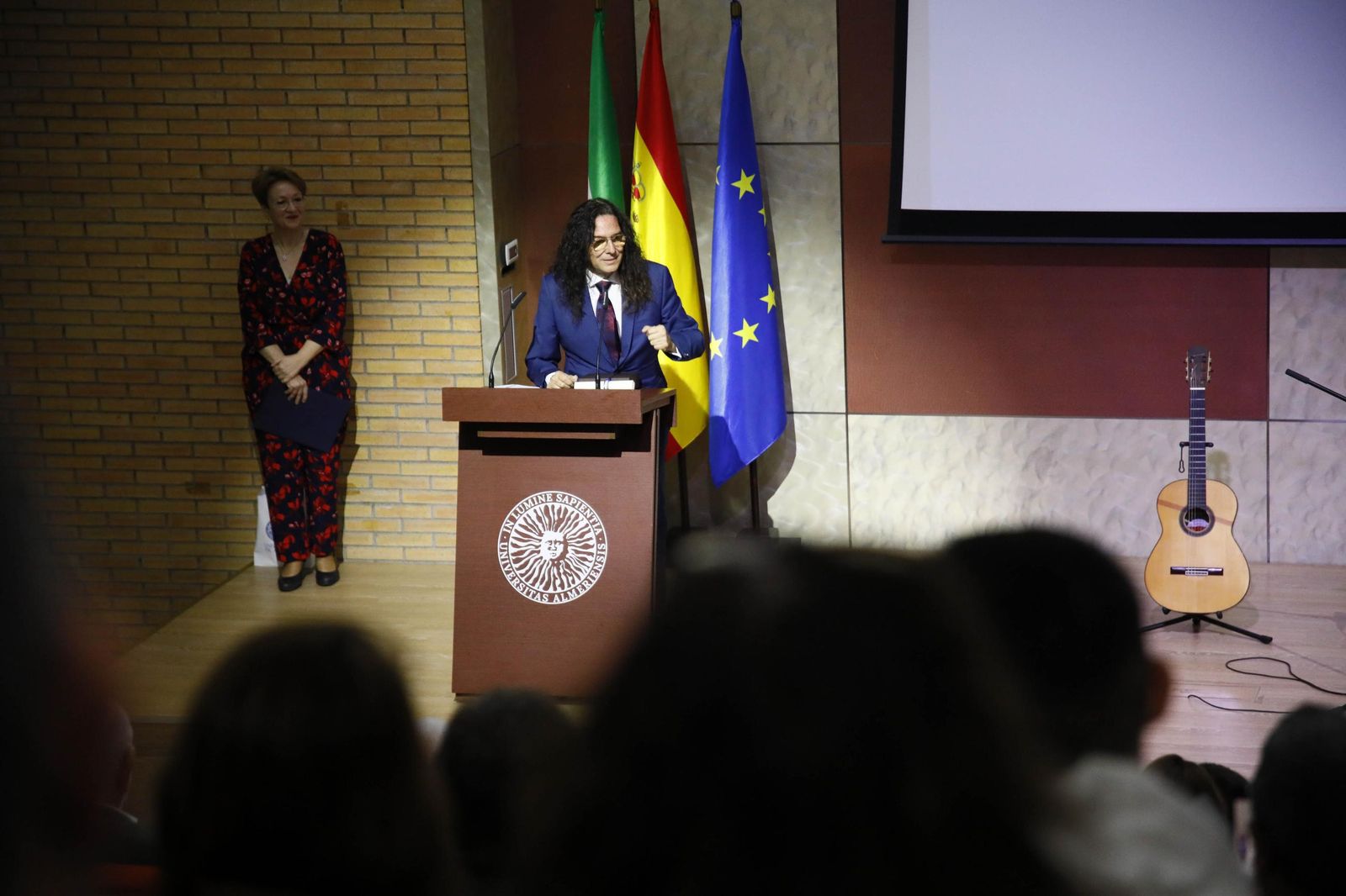 Las imágenes del acto de entrega de la Medalla de Oro a José Fernández Torres Tomatito, en la Universidad de Almería