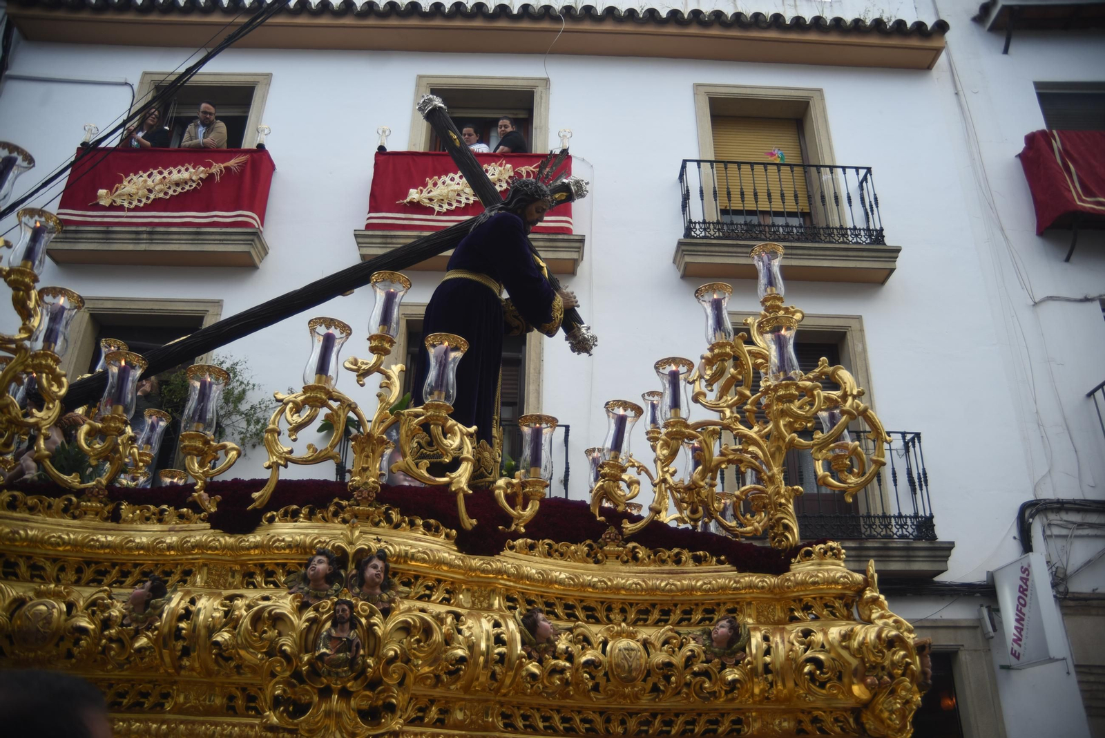 Las imágenes de la hermandad del Calvario el Miércoles Santo en Córdoba