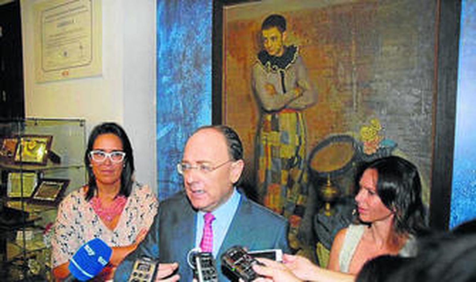 El concejal de Patrimonio, Eduardo Caracuel, en la presentación.