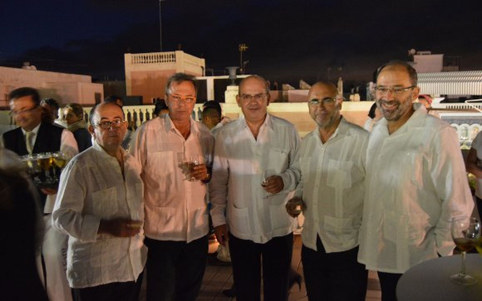 Rafael Román, Antonio Pérez, Javier Sánchez Rojas, Carlos Rosado y Fernando Santiago.

Foto: Ignacio Casas de Ciria