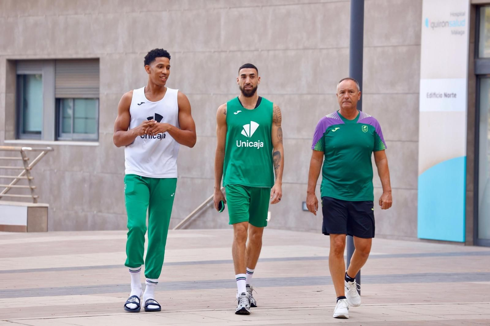 Chris Duarte, aura y carisma en su primer día con el Unicaja