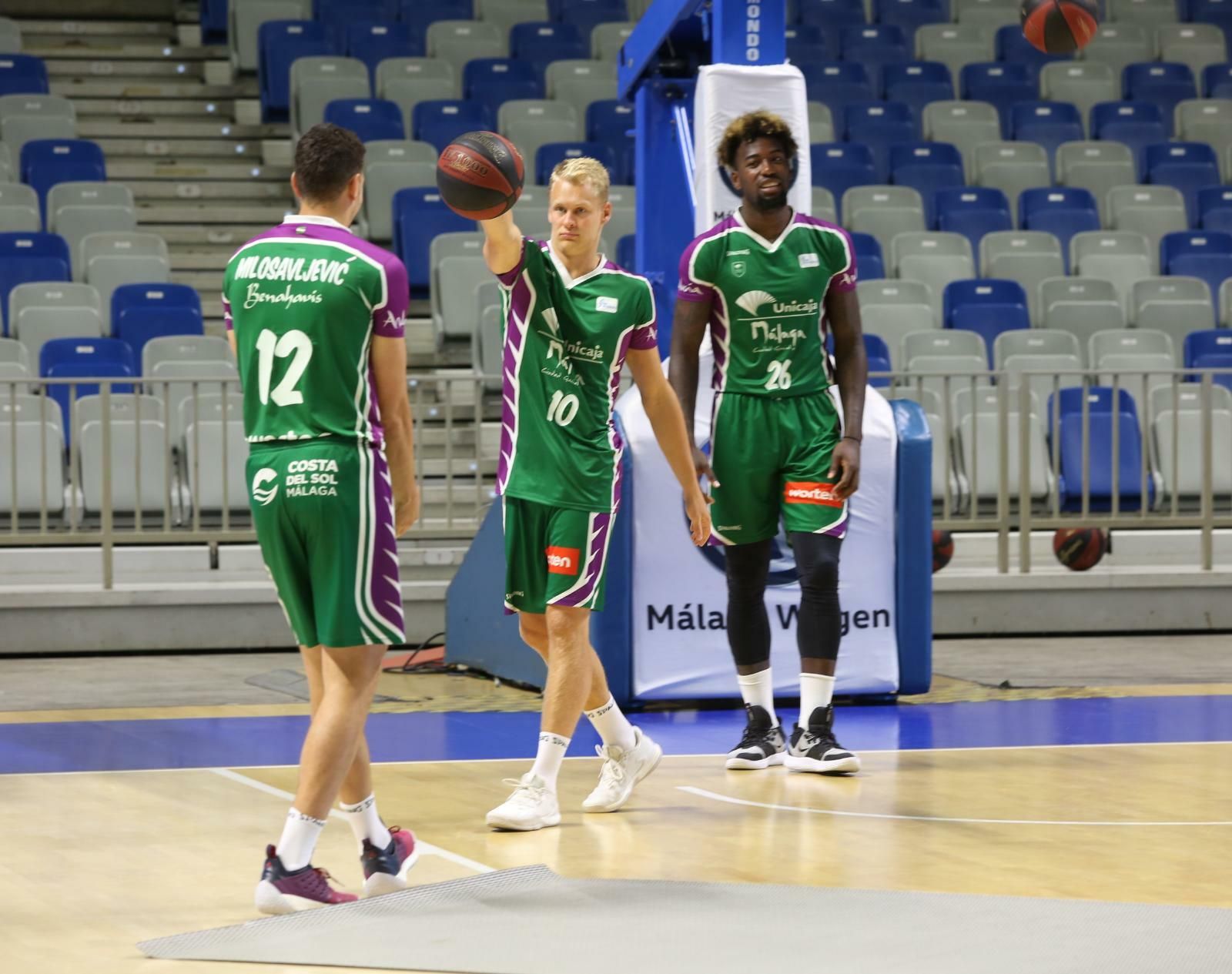 Fotos: El buen rollo del Unicaja en el Media Day