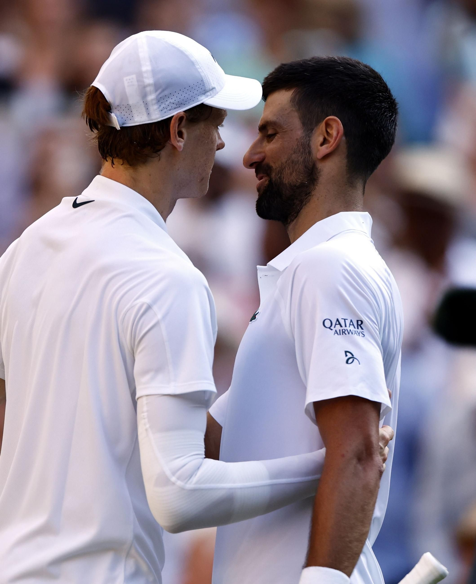Las mejores imágenes del Sinner - Djokovic Las mejores imágenes del Sinner - Djokovic