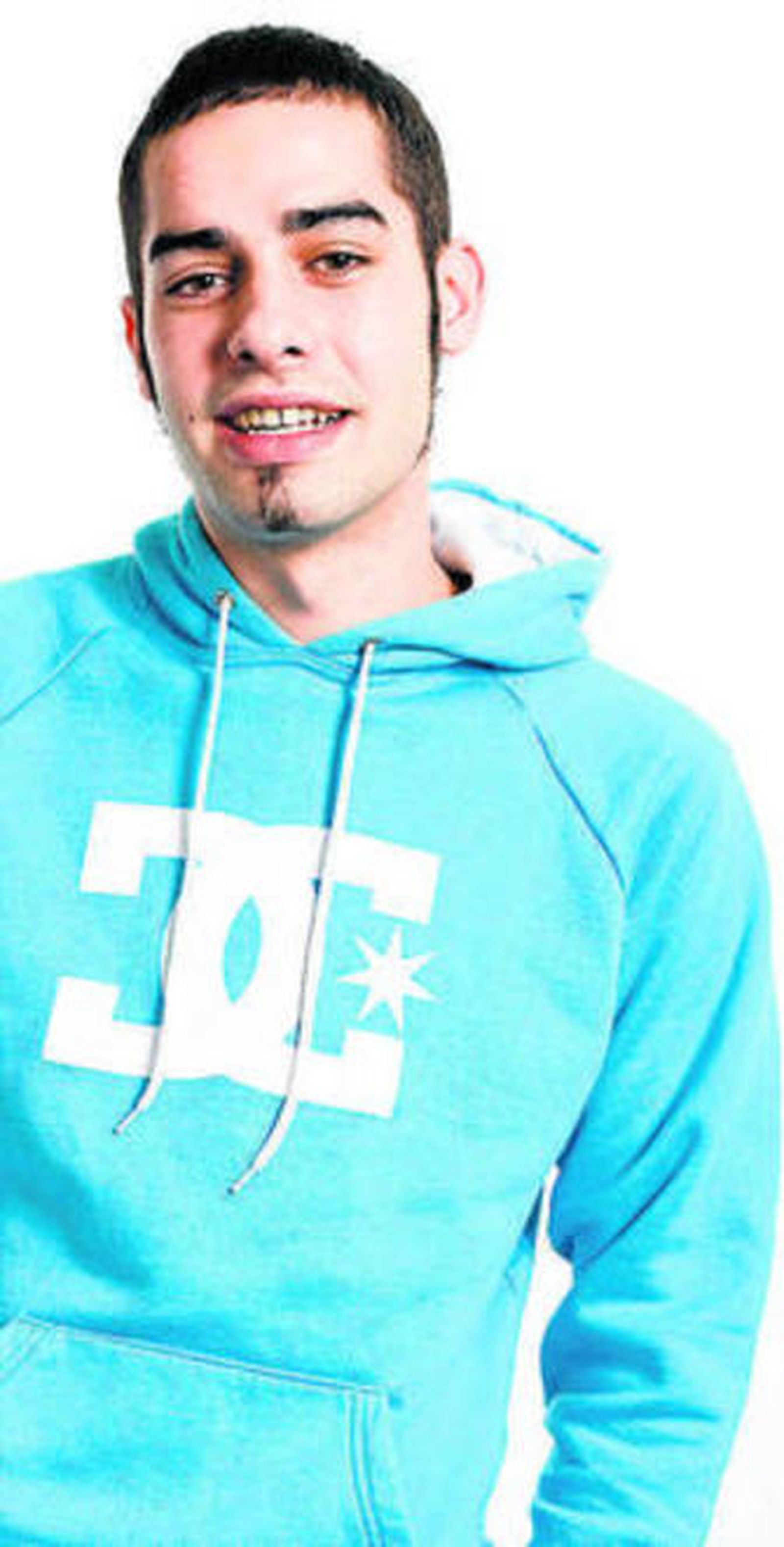 Hugo y los malagueños Adán y Javier, de 'Generación ni ni'.