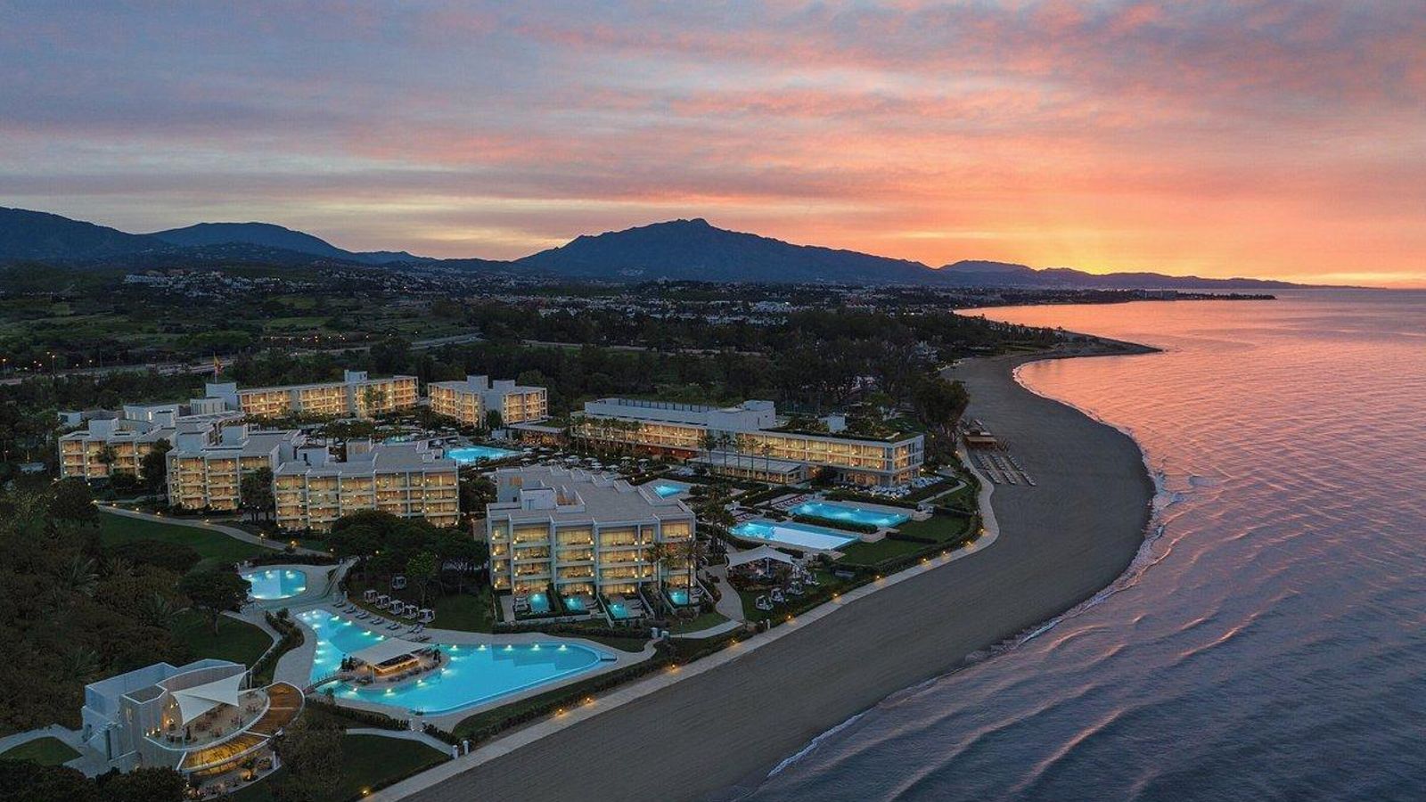 Vista panorámica del hotel Ikos Andalusia