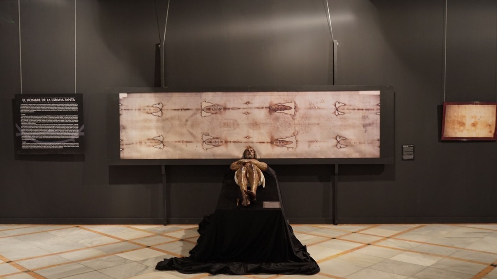 Algunas de las obras expuestas.