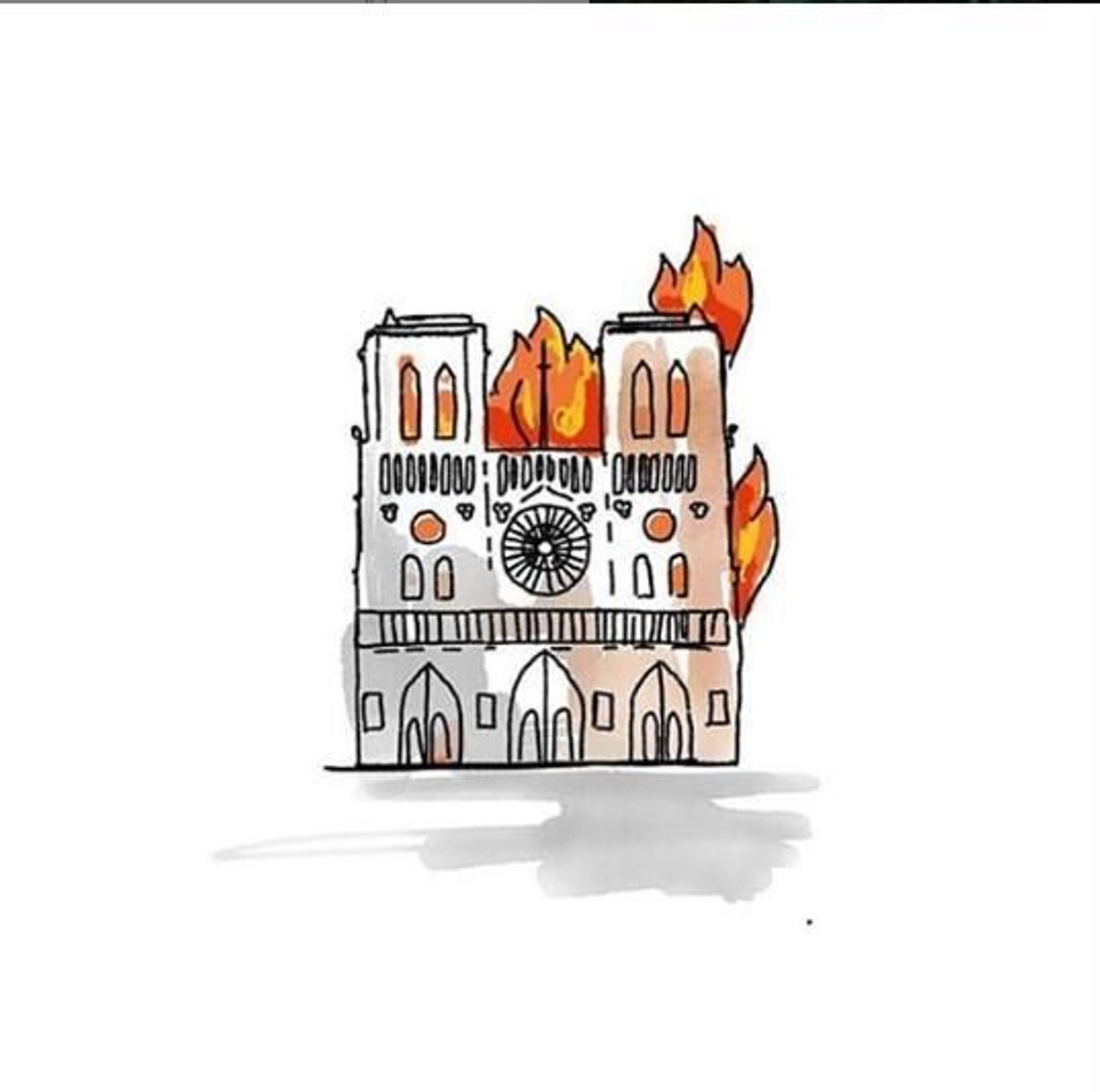 Incendio de Notre Dame: Las redes sociales se llenan de muestras de solidaridad
