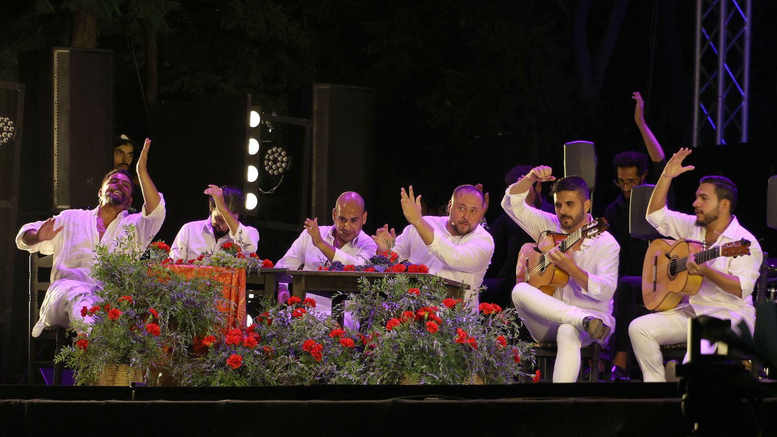 Fiesta de la Bulería Joven con Fernando Jiménez en 'Santiago, Alfa y Compás'