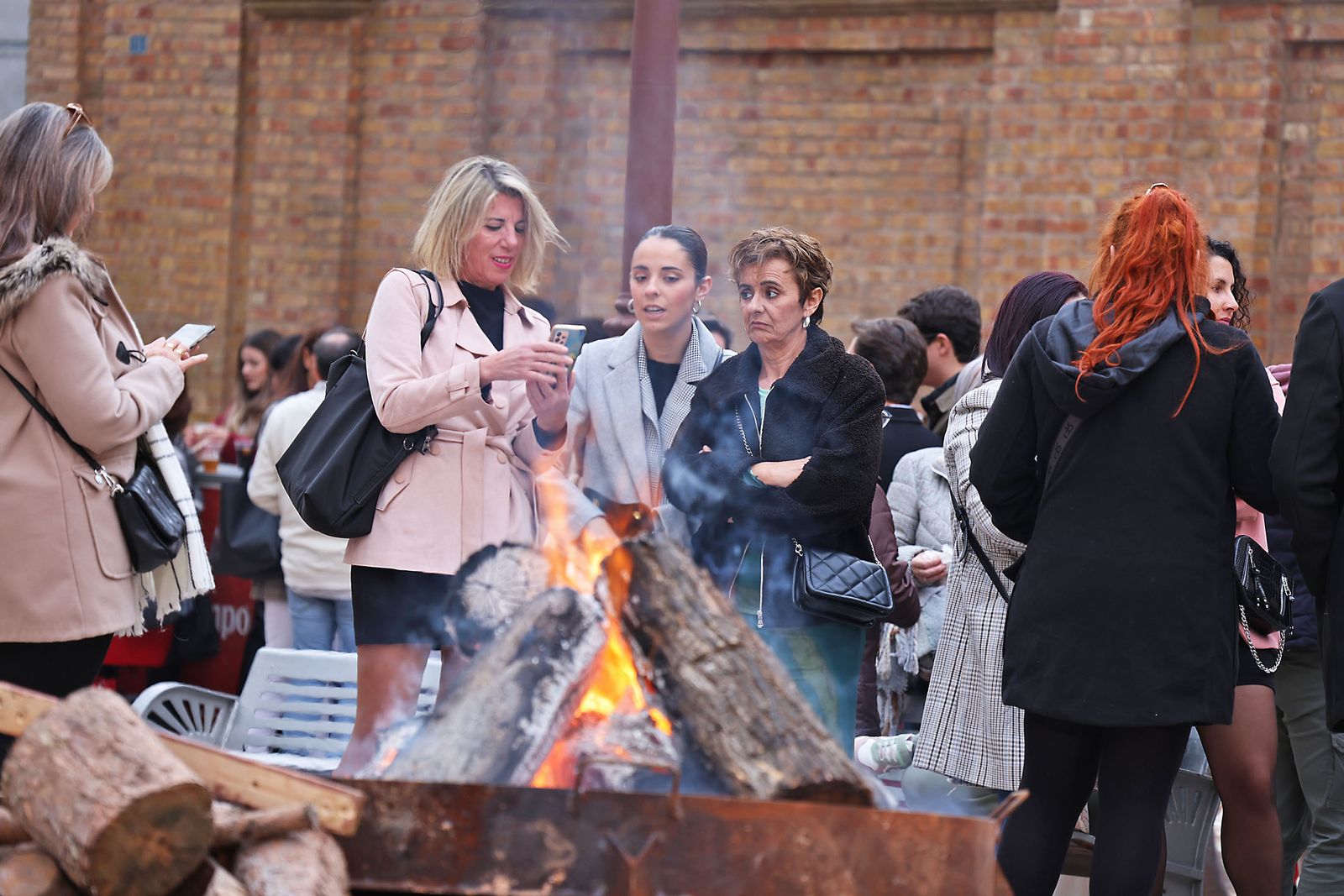 Imágenes de la Zambomba en el Paseo de Santa Fe