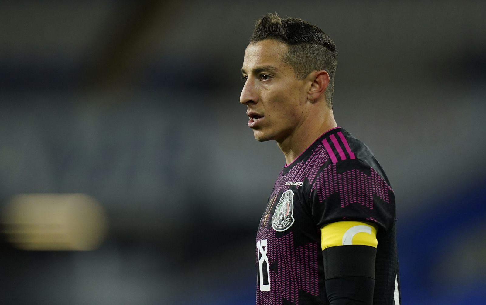 Guardado, en su último partido con México.
