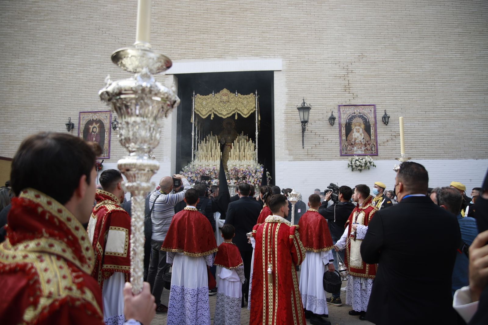 Fotos de La Hermandad de San Pablo  un Lunes Santo en la Semana Santa de Sevilla