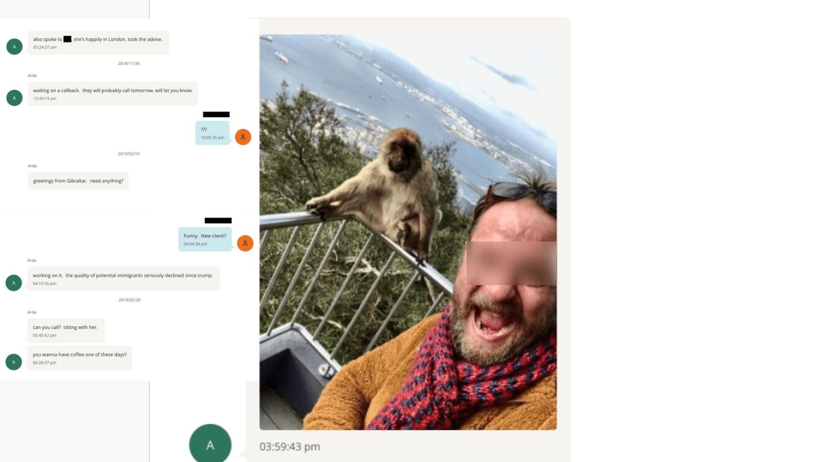 Composición con tres capturas de los documentos de Epstein.