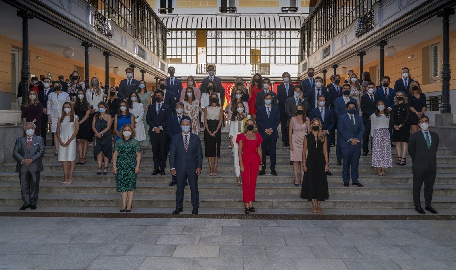 El ministro de Justicia, con los nuevos registradores