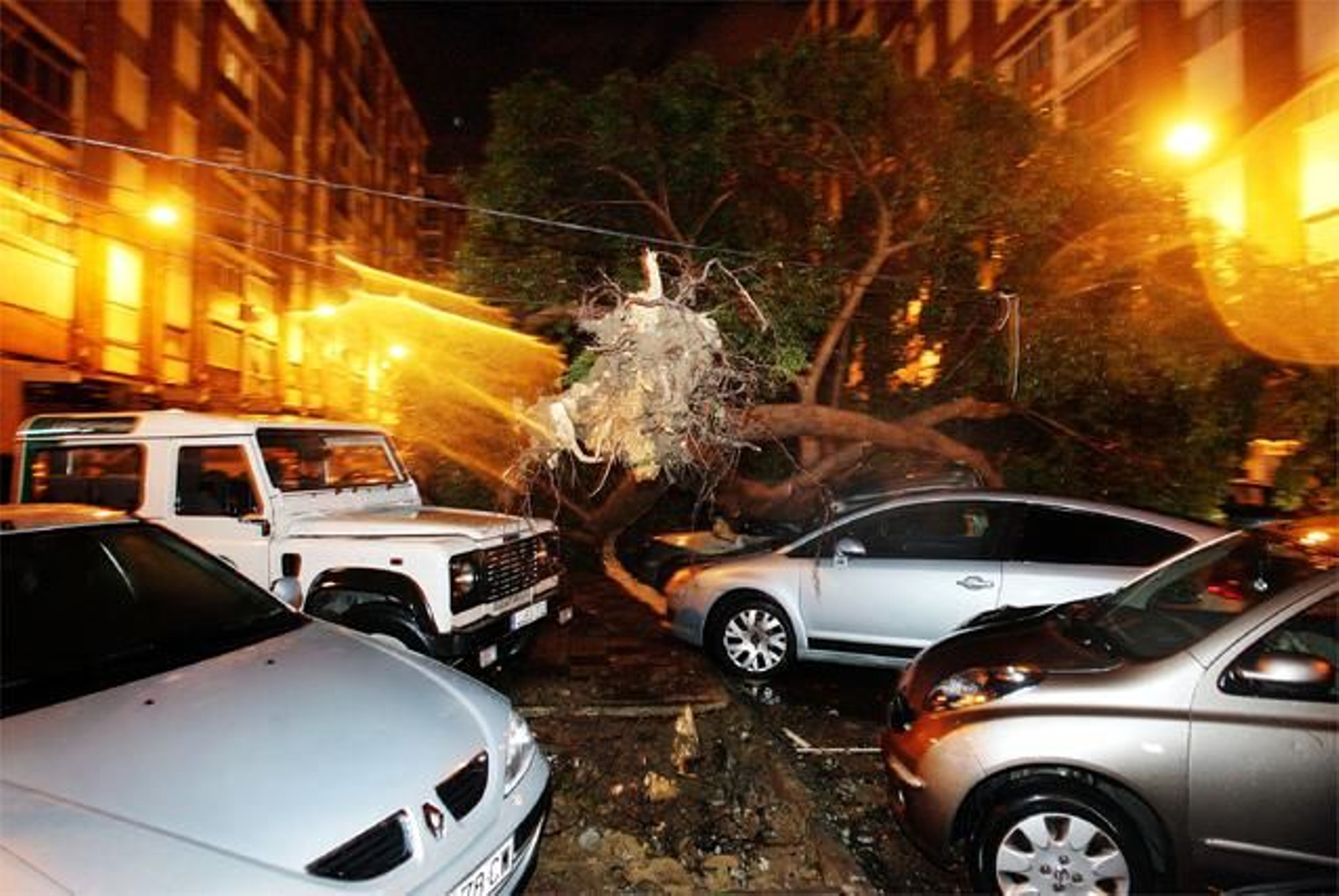 Las fotos del tornado de San Andrés en Málaga en 2009