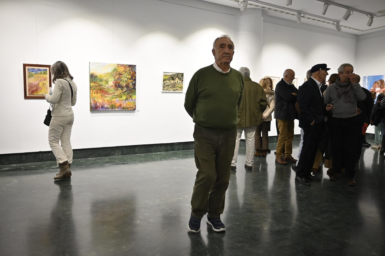 Inauguración de la muestra solidaria titulada 'ArtistasxPrincesa. Una obra por cada princesa RETT'